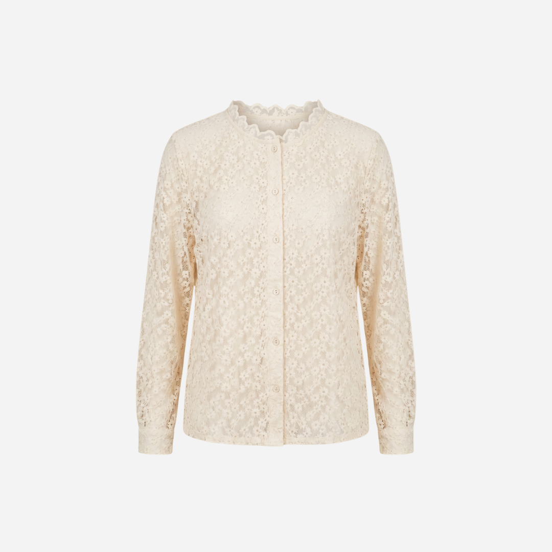 BLOEMEN BLOUSE BEIGE