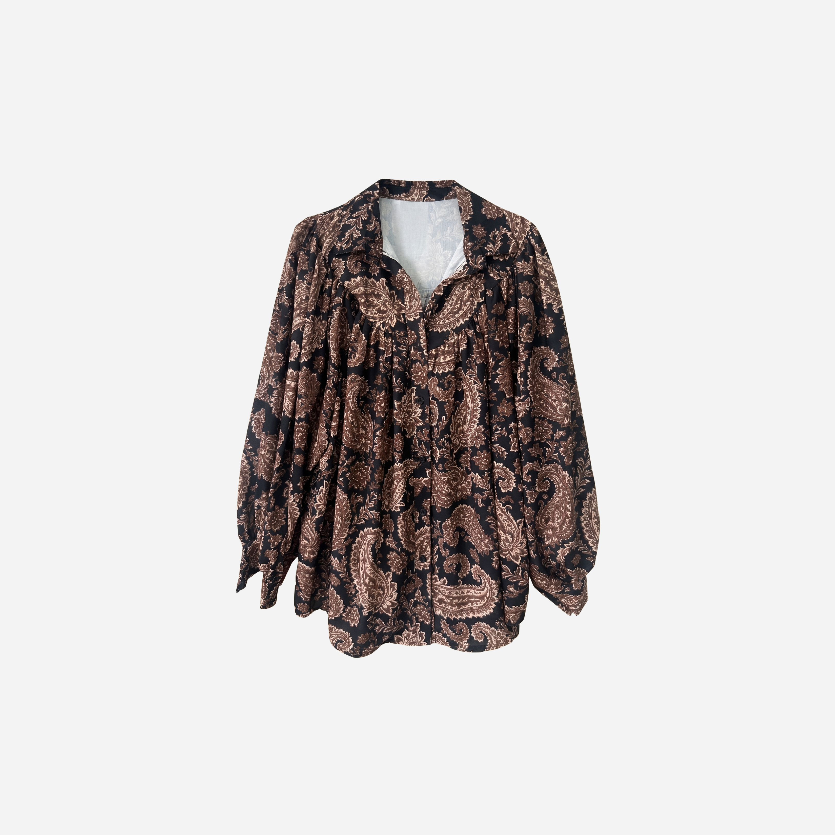 LISA BLOUSE MET PAISLEY PRINT - 2185