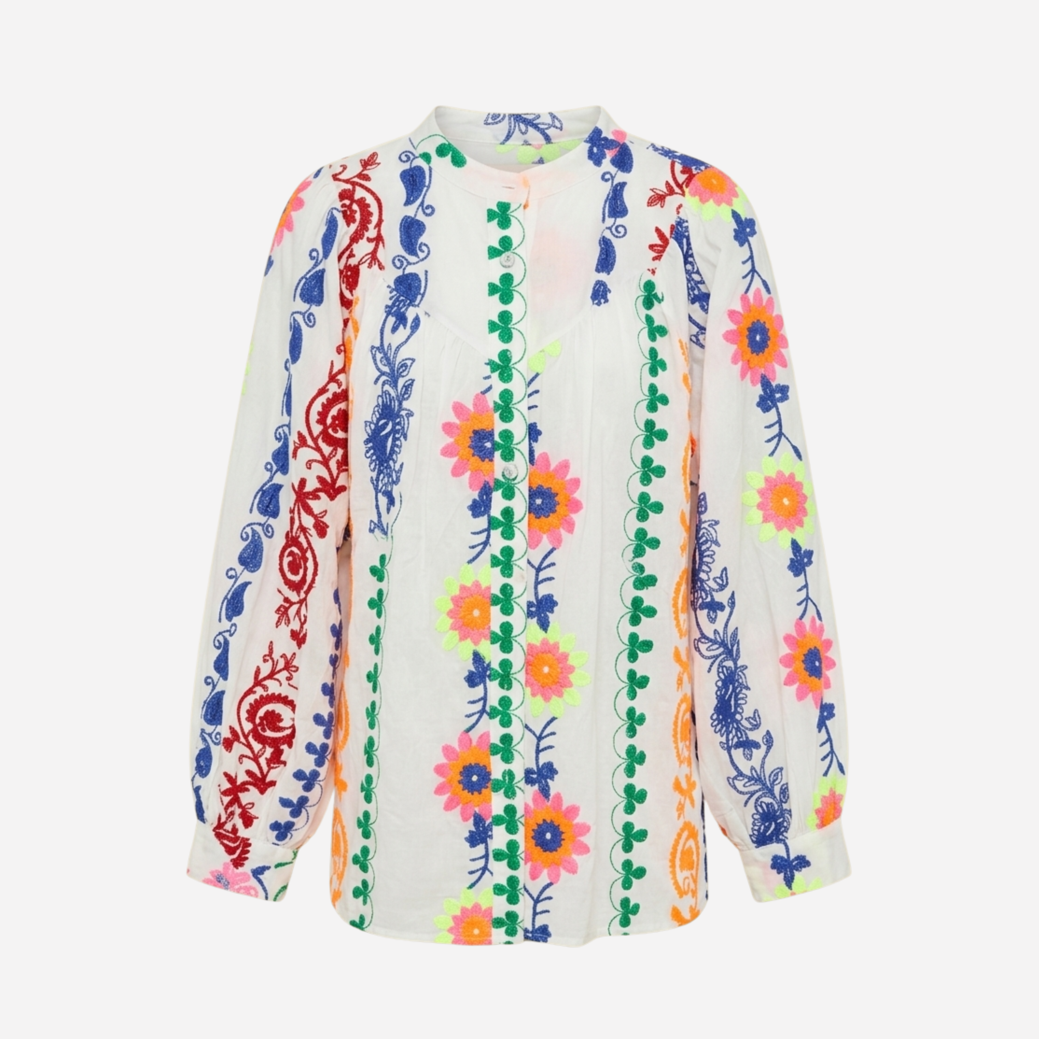 BLOEMENPRINT BLOUSE - 2037