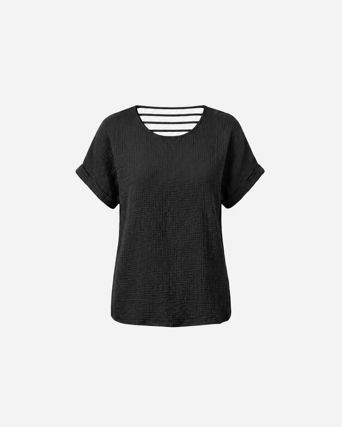 KATOENEN MOUSSELINE TOP - 2163