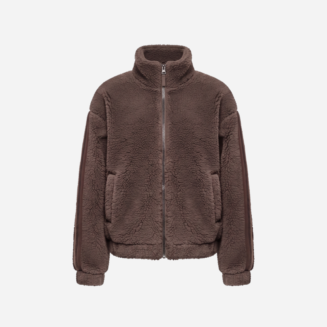 SPORTI STREEP TEDDY JAS/JACKET TAUPE