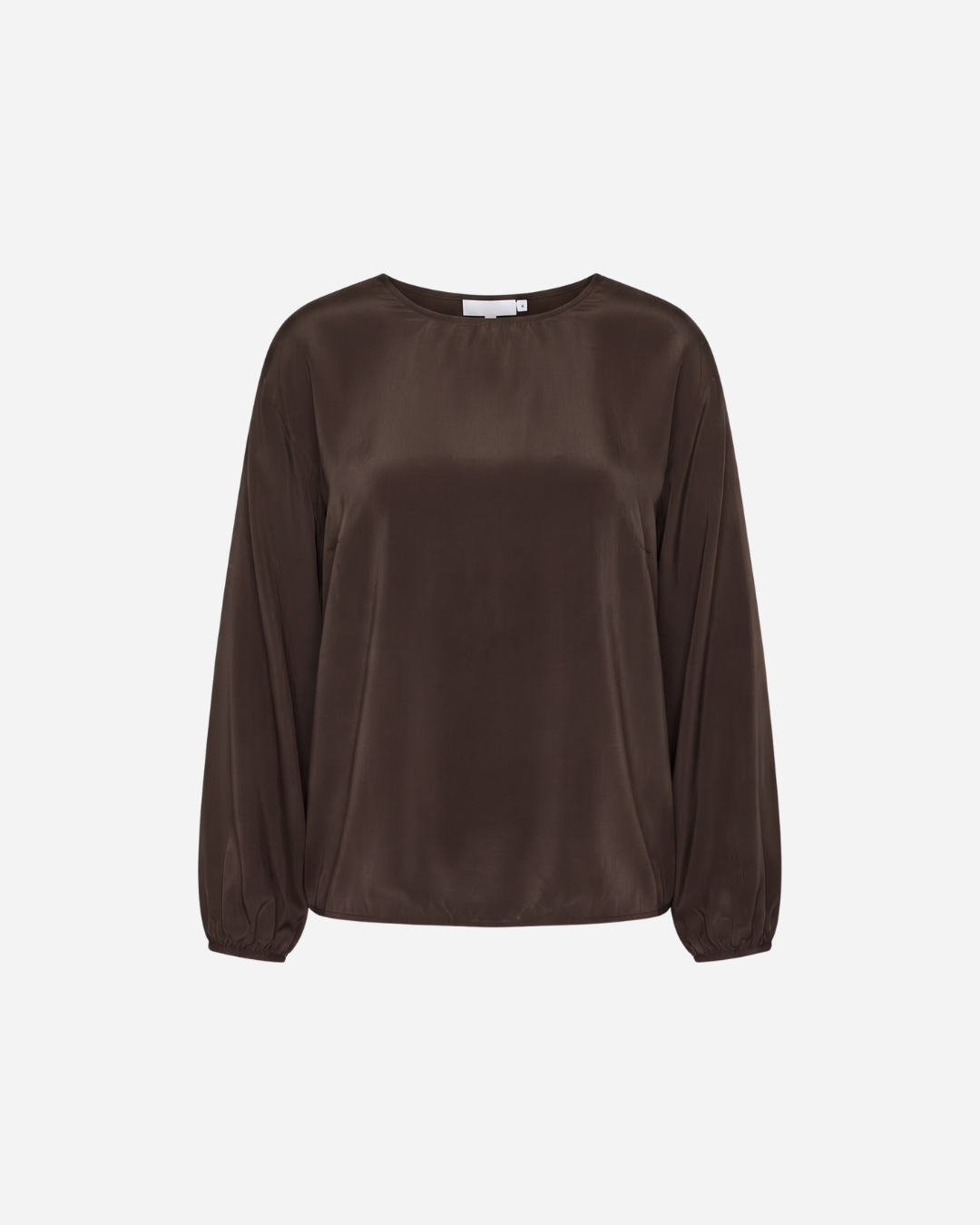 SILK LOOK TOP ESPRESSO