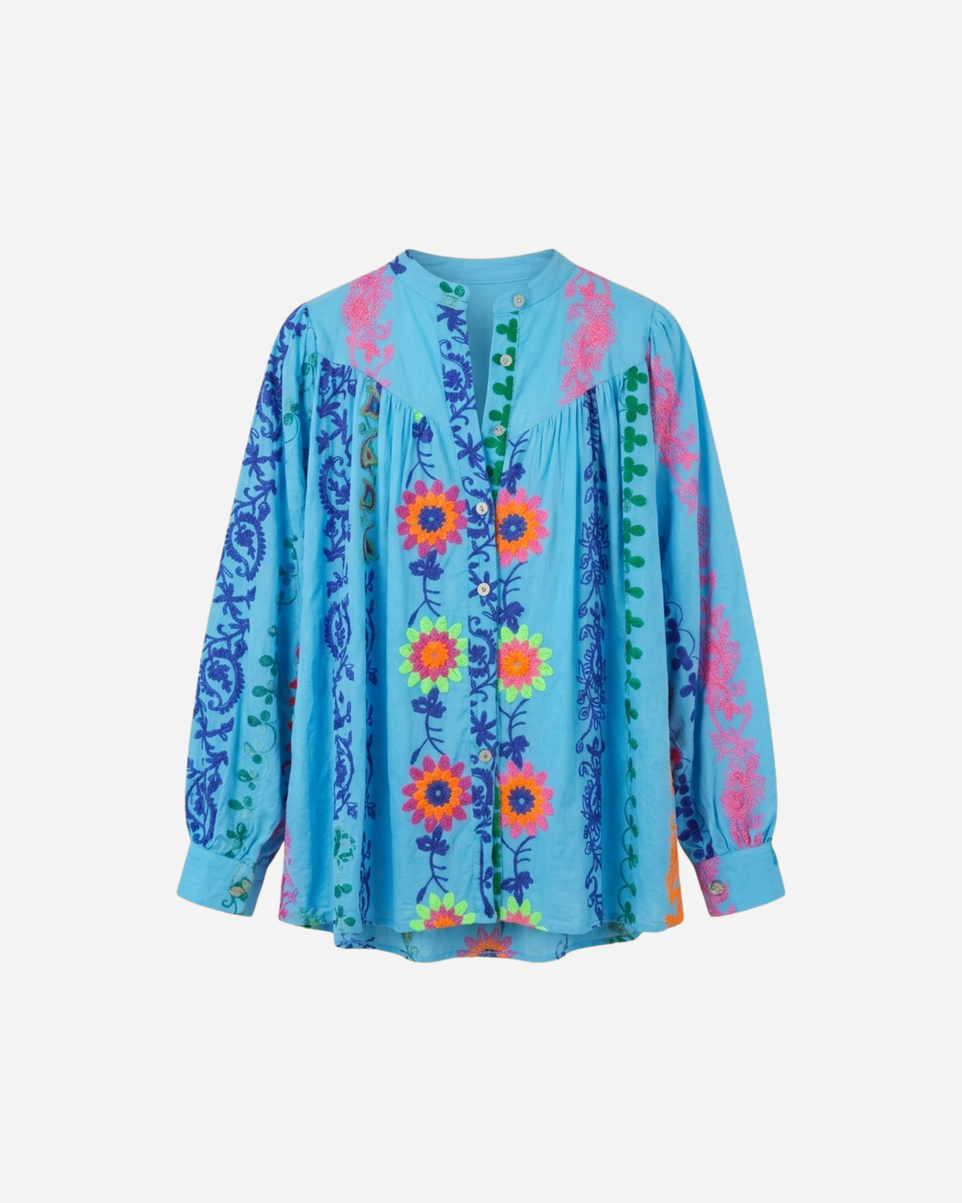 BLOEMENPRINT BLOUSE - 2037