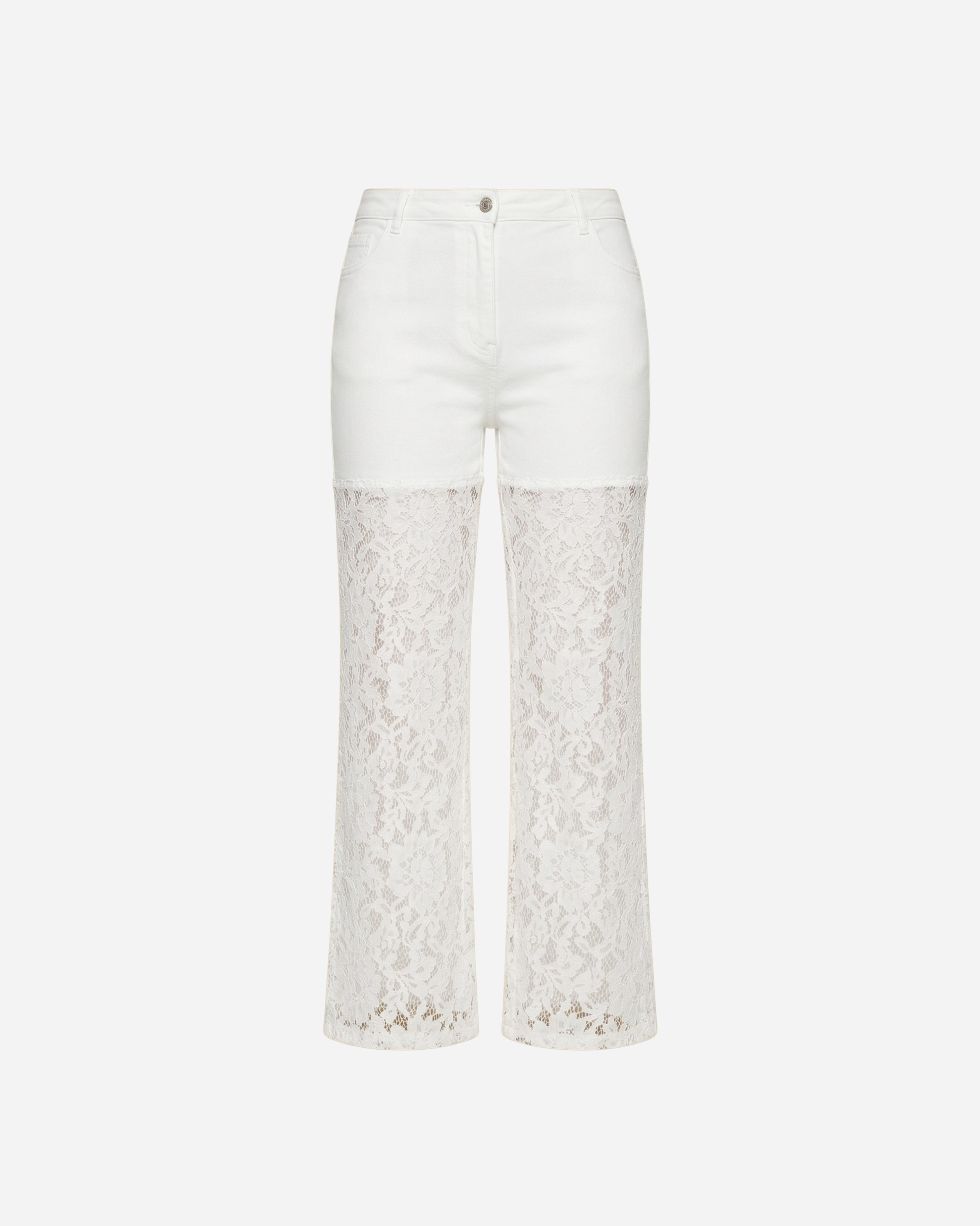 B.S. JEANS DENIM WIT - S5094