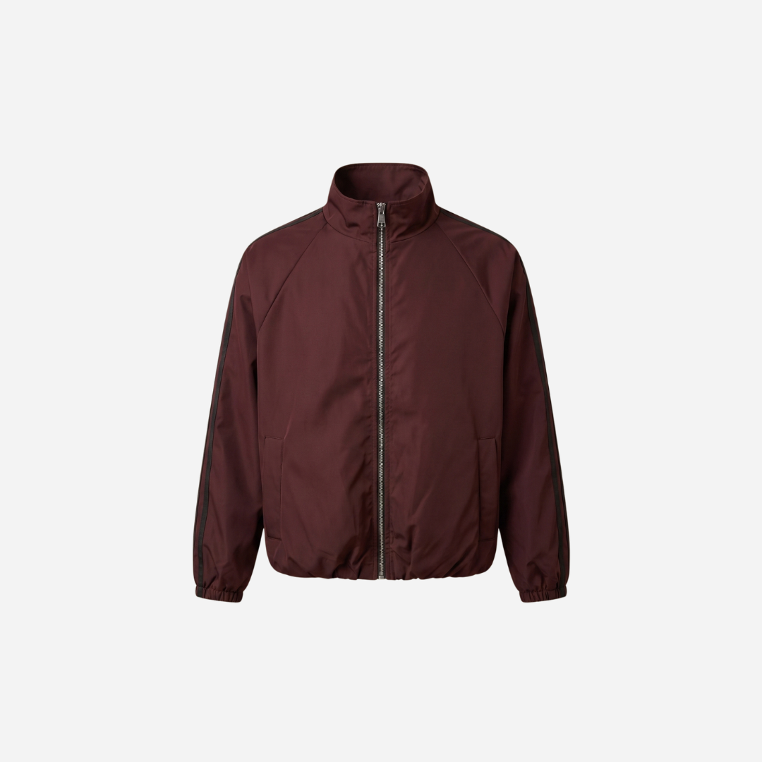 SPORTIEF WIND JACK BURGUNDY