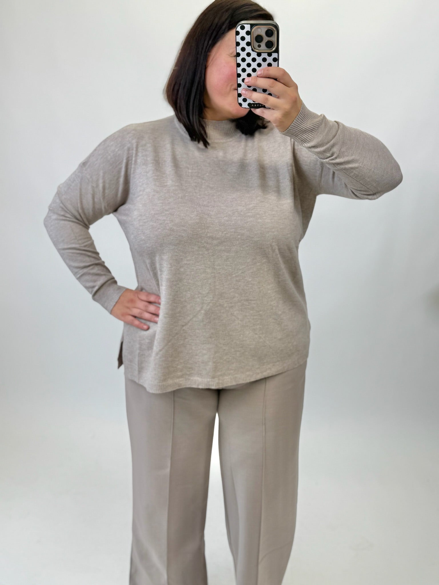 TURTLE TOP EVY TAUPE