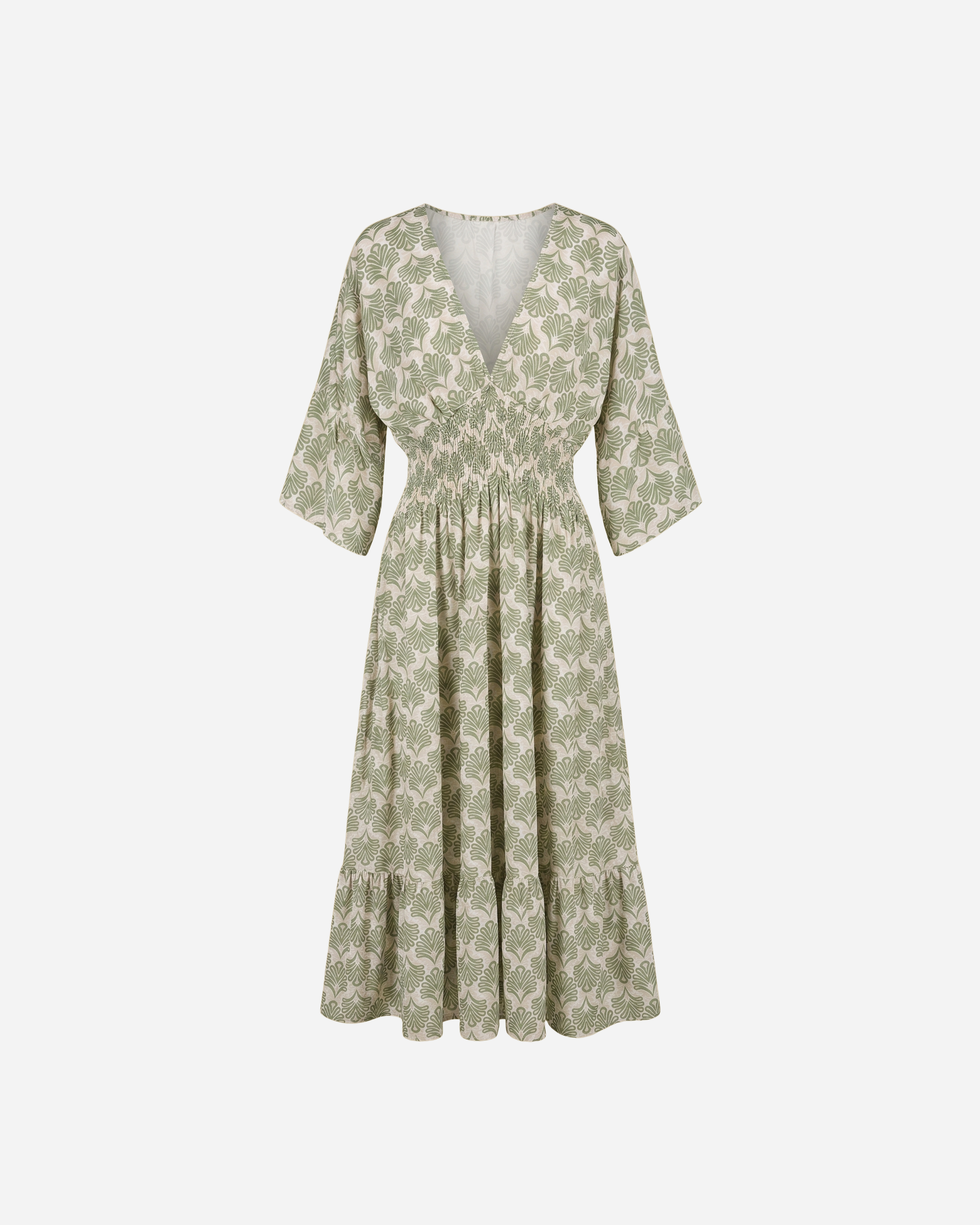 KATOENEN WAVE MAXI JURK - 2059