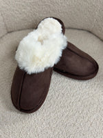 GROTE MAAT PANTOFFEL ARIA (MT 40 T/M 45) - 4 KLEUREN
