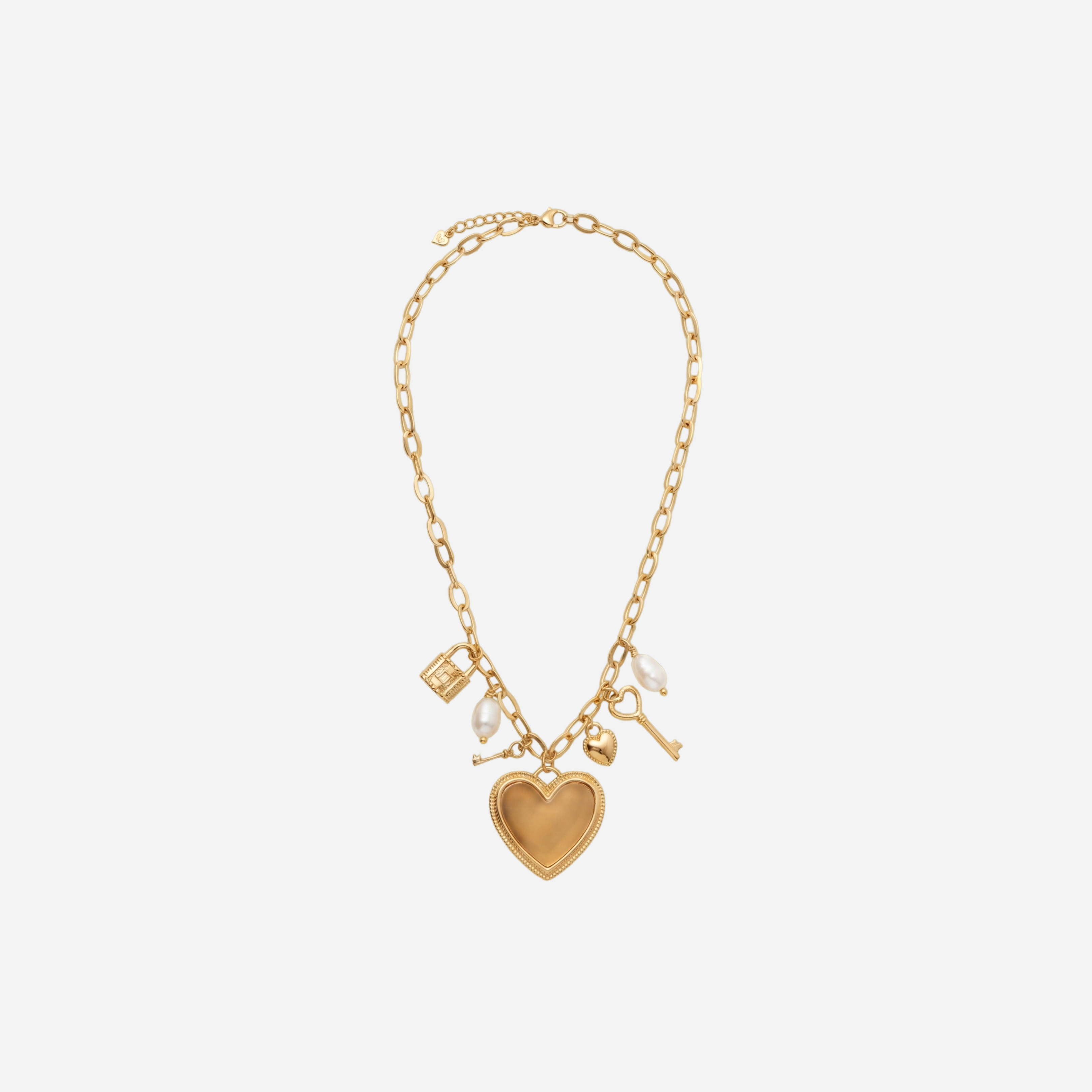 BIG HEART BEDEL KETTING -