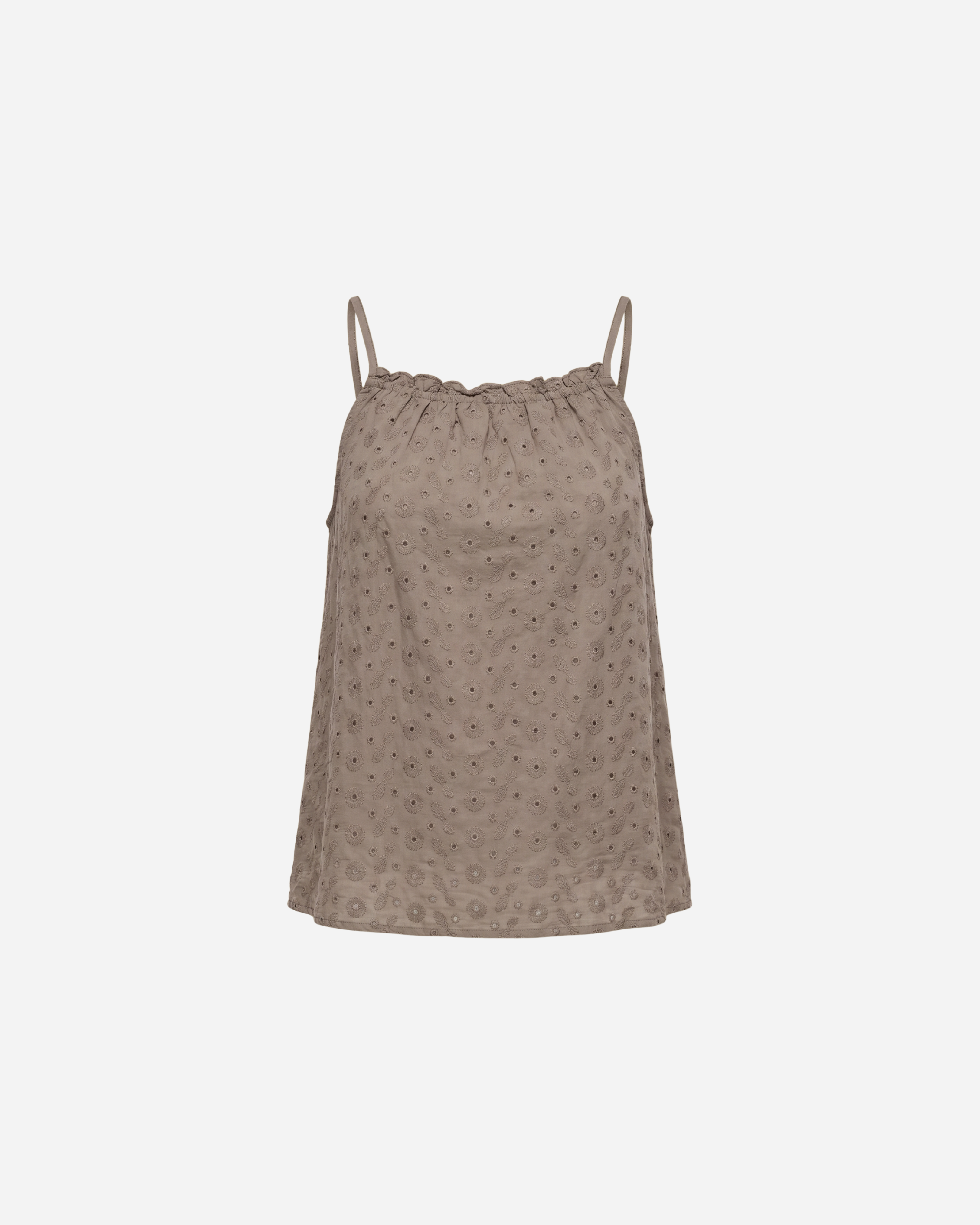 KATOENEN BRODERIE TOP - 2098