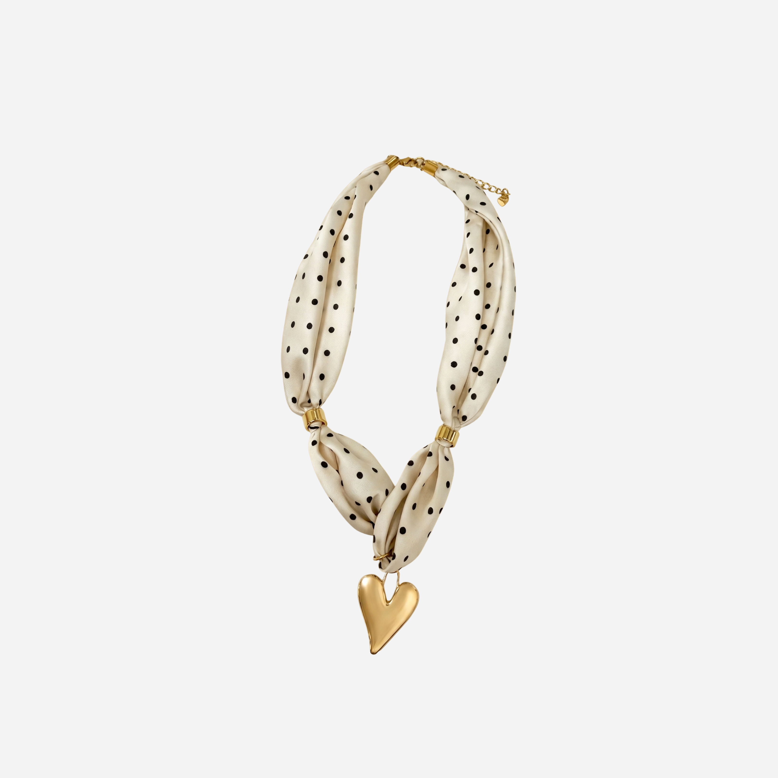 DOTS HEART KETTING -