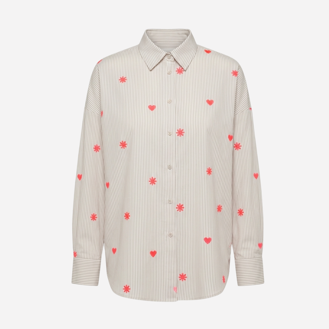 FLOWER HART BLOUSE - 1955