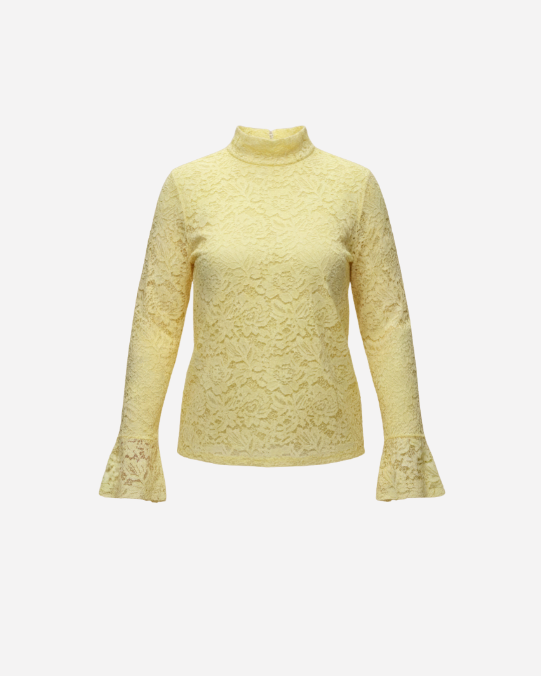LACE TOP MET FLARED MOUW - 1943