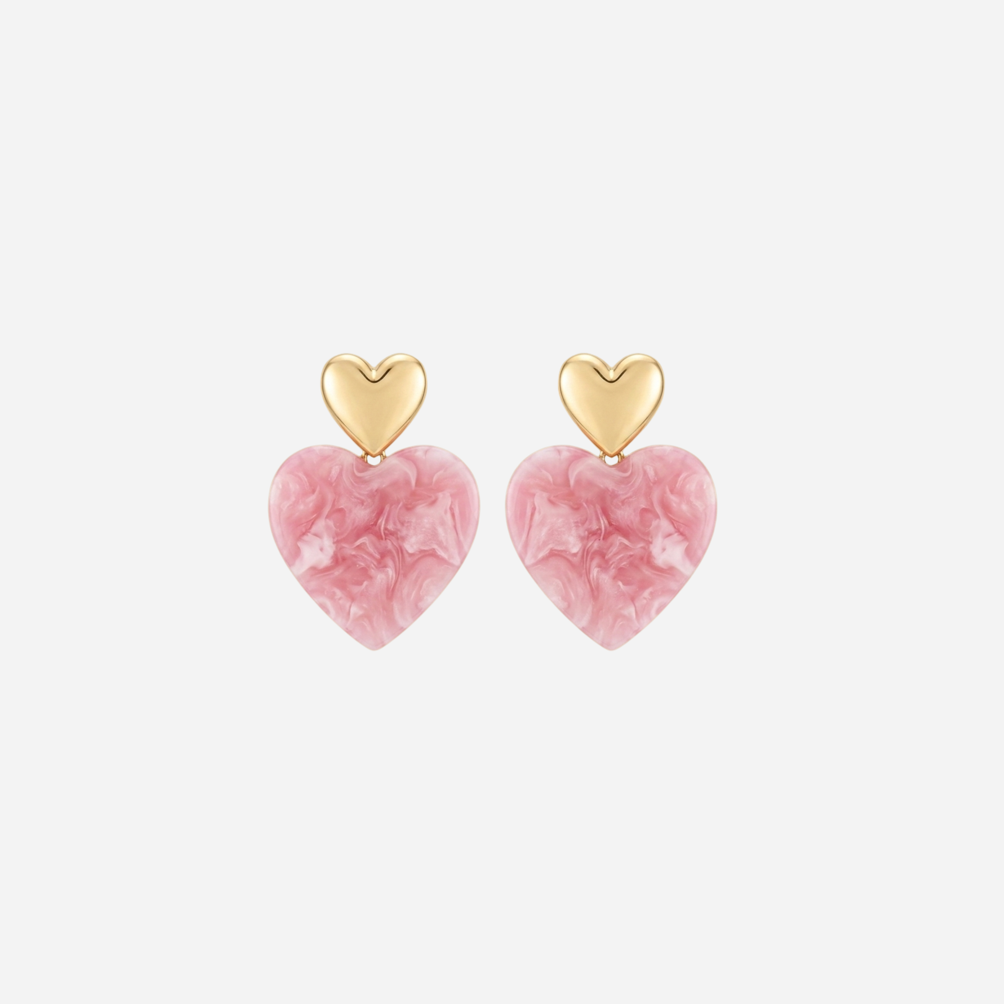 COLOR HEART OORBELLEN -