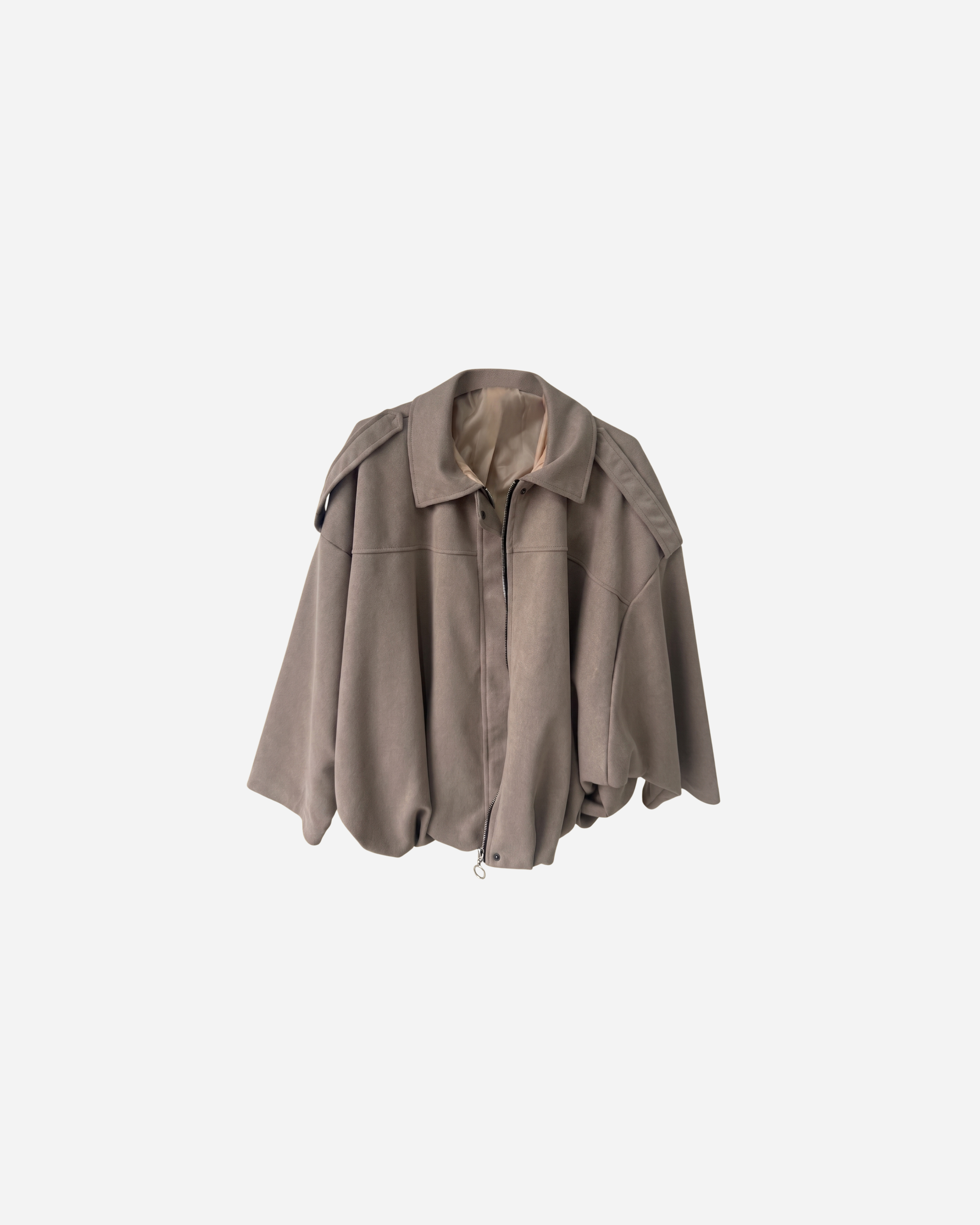 SUEDE LOOK CARGO JASJE TAUPE