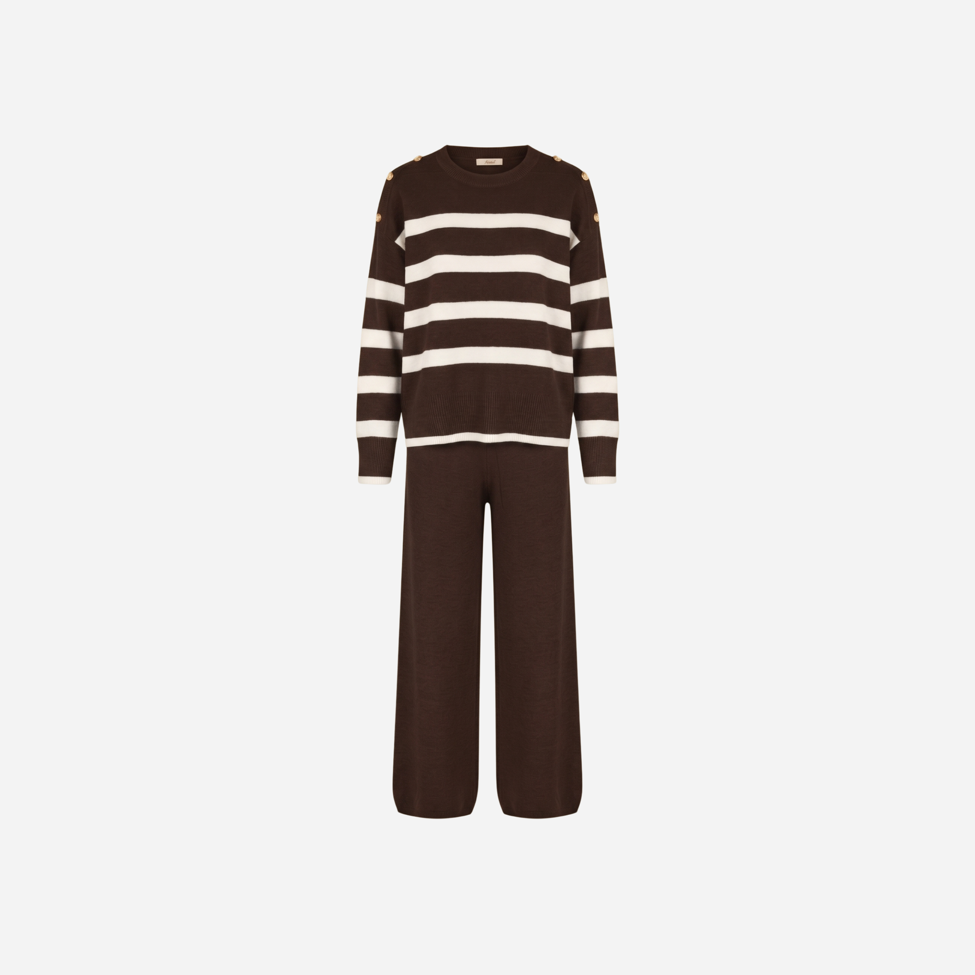 STREEP & KNOOP COMFY SET CHOCO