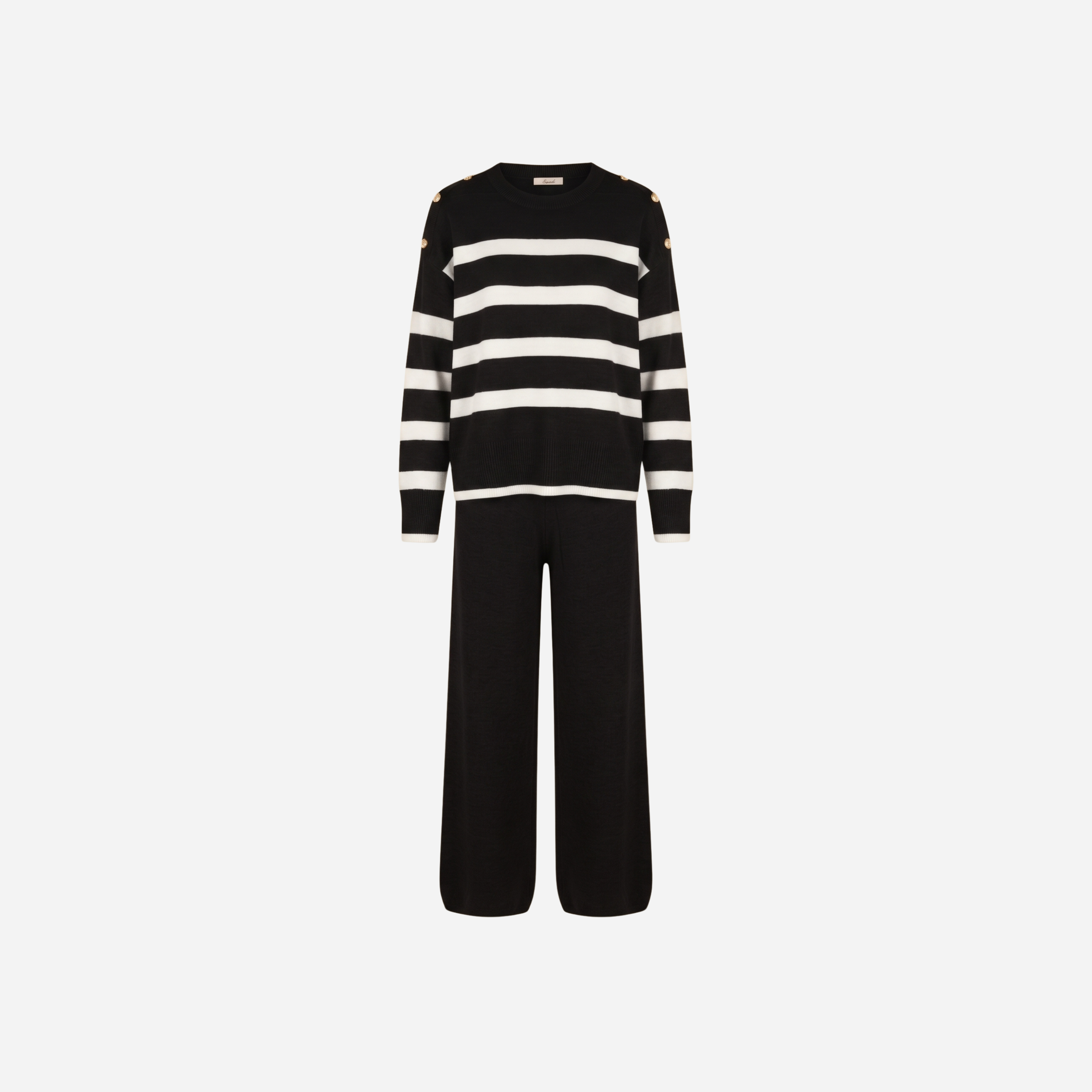 STREEP & KNOOP COMFY SET ZWART