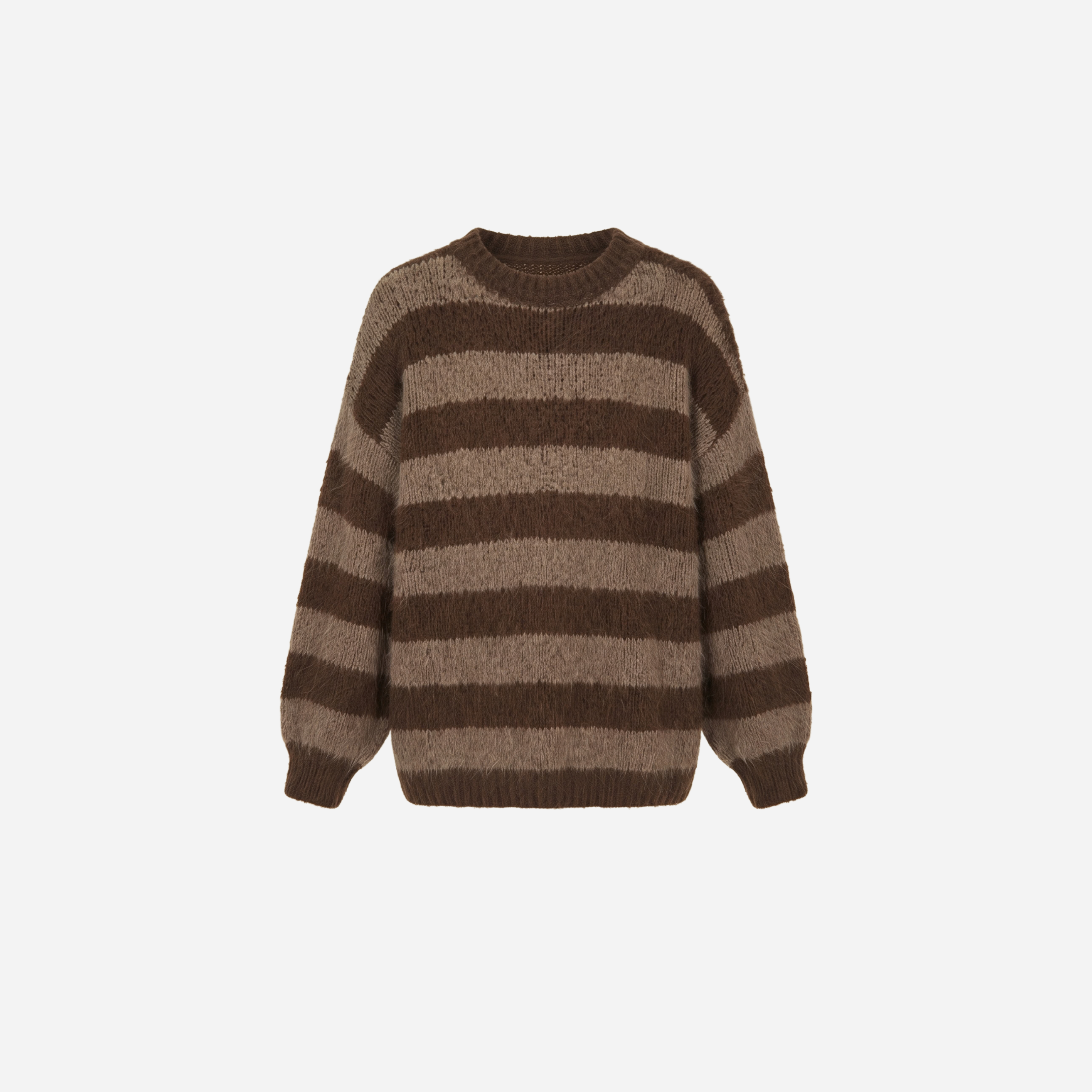 STREEP KNIT ESPRESSO/BRUIN