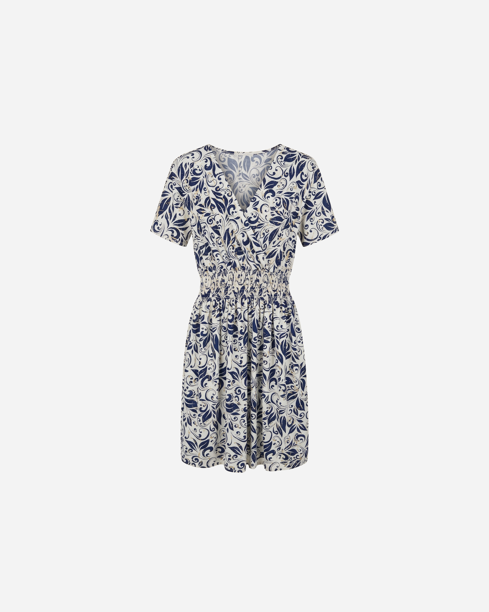 FLOWER JURK KORT - 2135