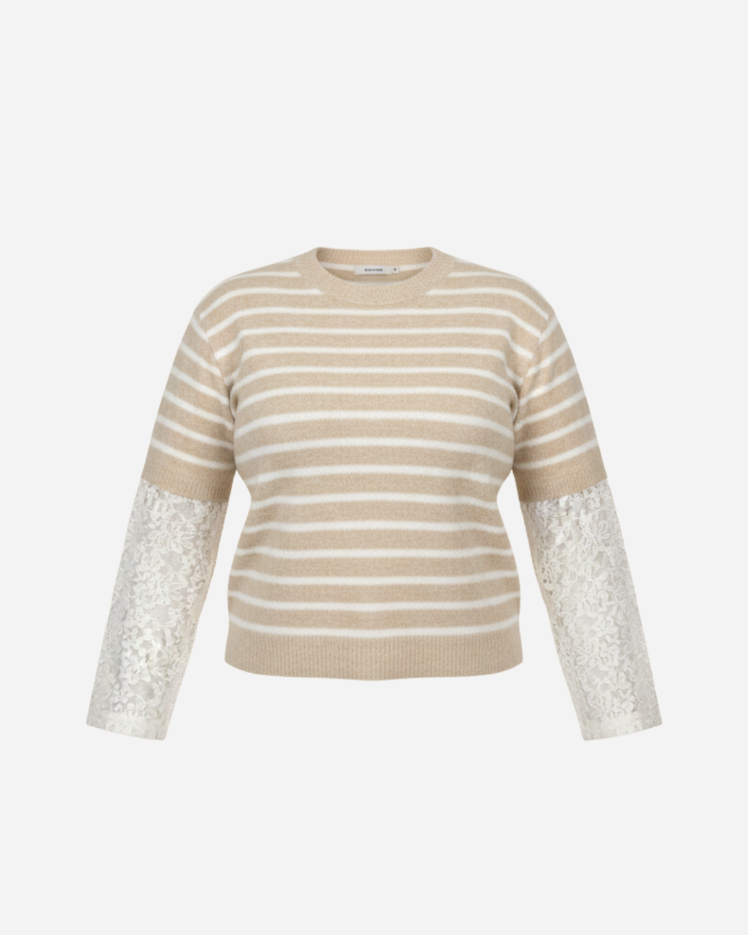 SWEATER TOP MET LACE MOUW - 1930