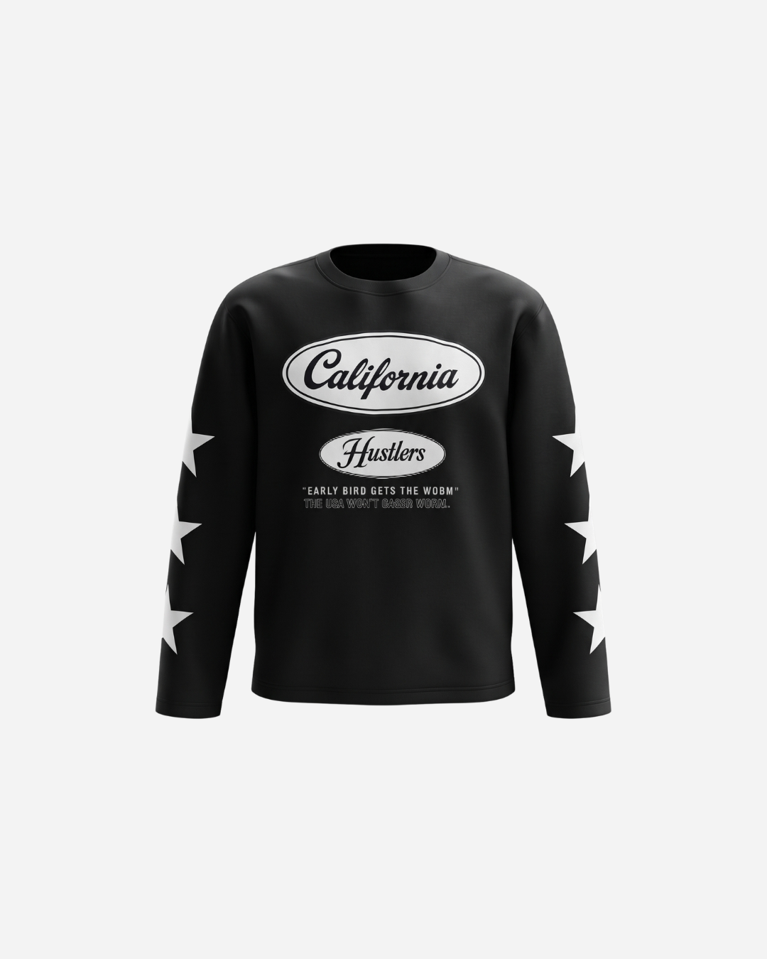 CALIFORNIA STAR SWEATER ZWART