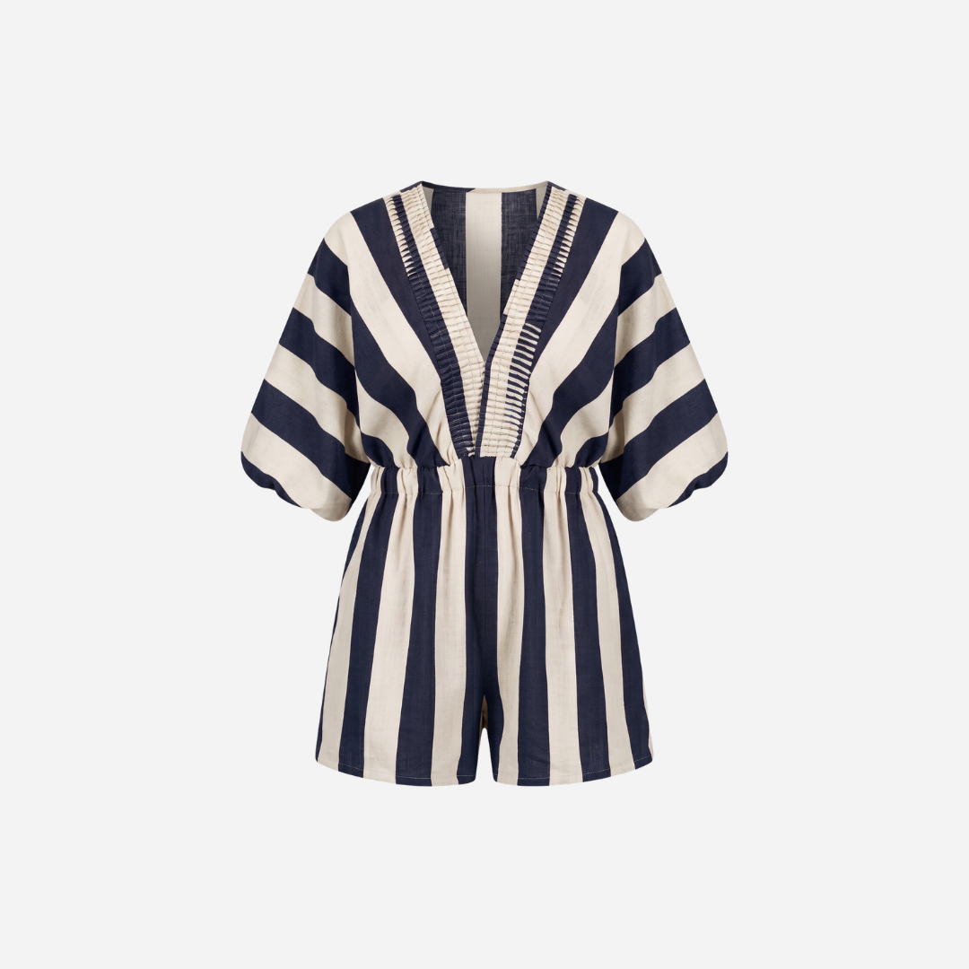 BIG STRIPES PLAYSUIT - 2149