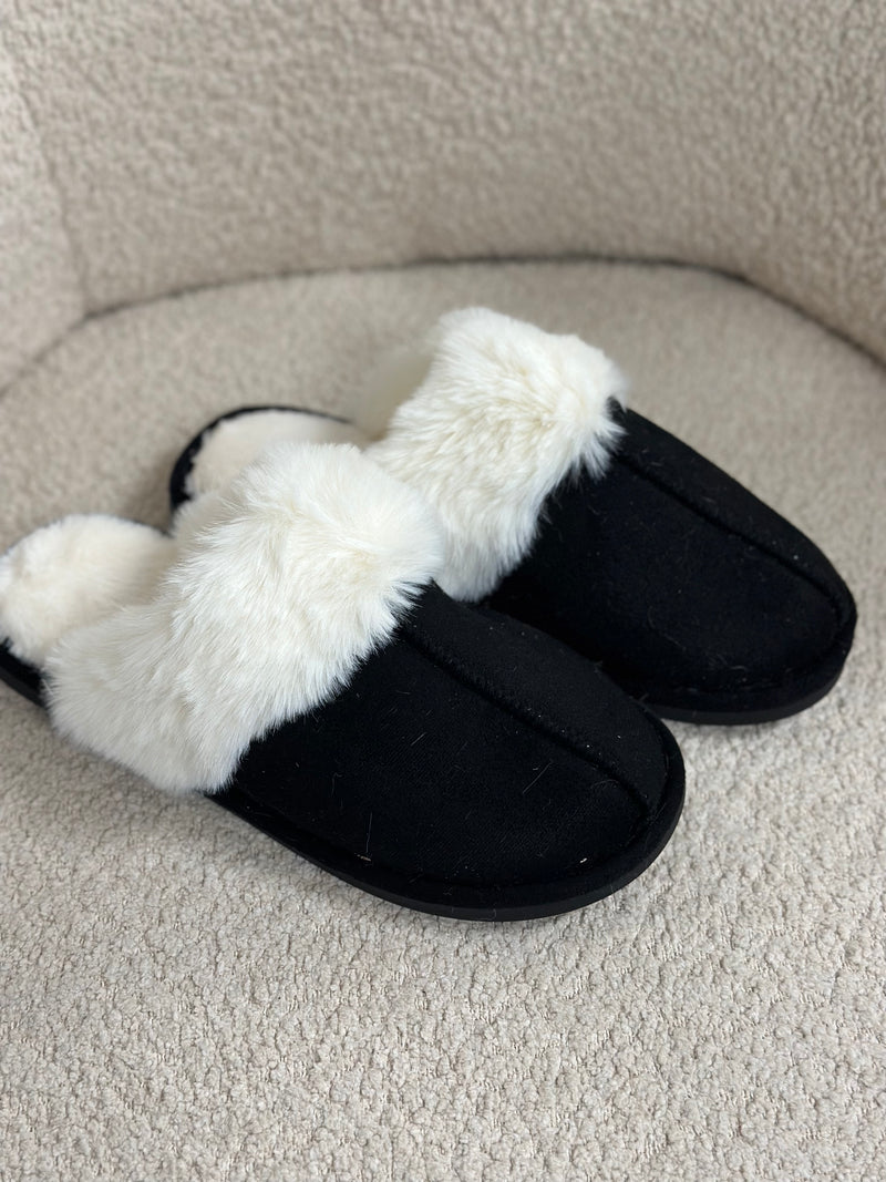 GROTE MAAT PANTOFFEL ARIA (MT 40 T/M 45) - 4 KLEUREN
