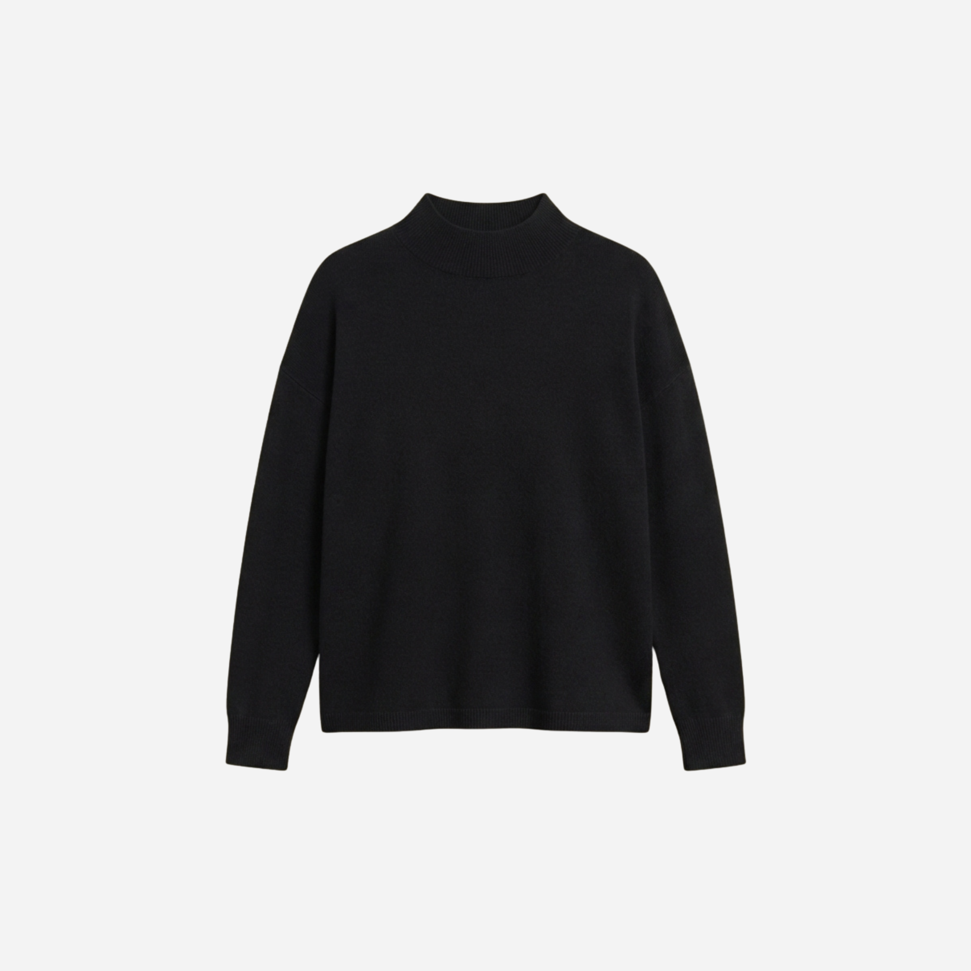 TURTLE TOP EVY ZWART