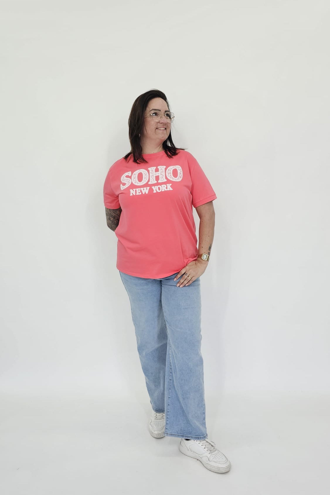 SOHO T-SHIRT KORAAL
