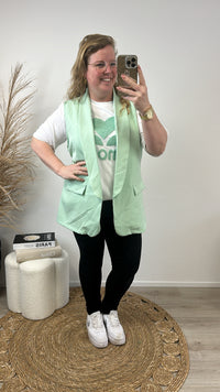 BLAZERWESTE (38 B/M 50) - 10 KLEID