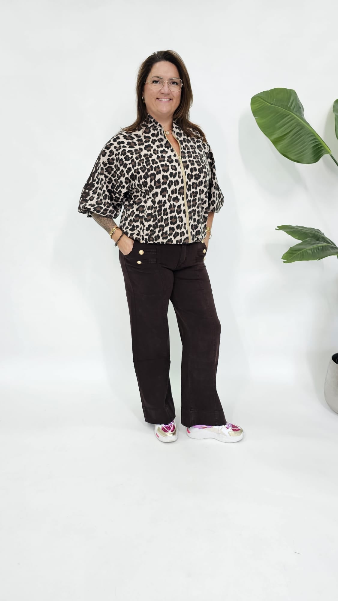 PANTER BOMBER VEST/JASJE