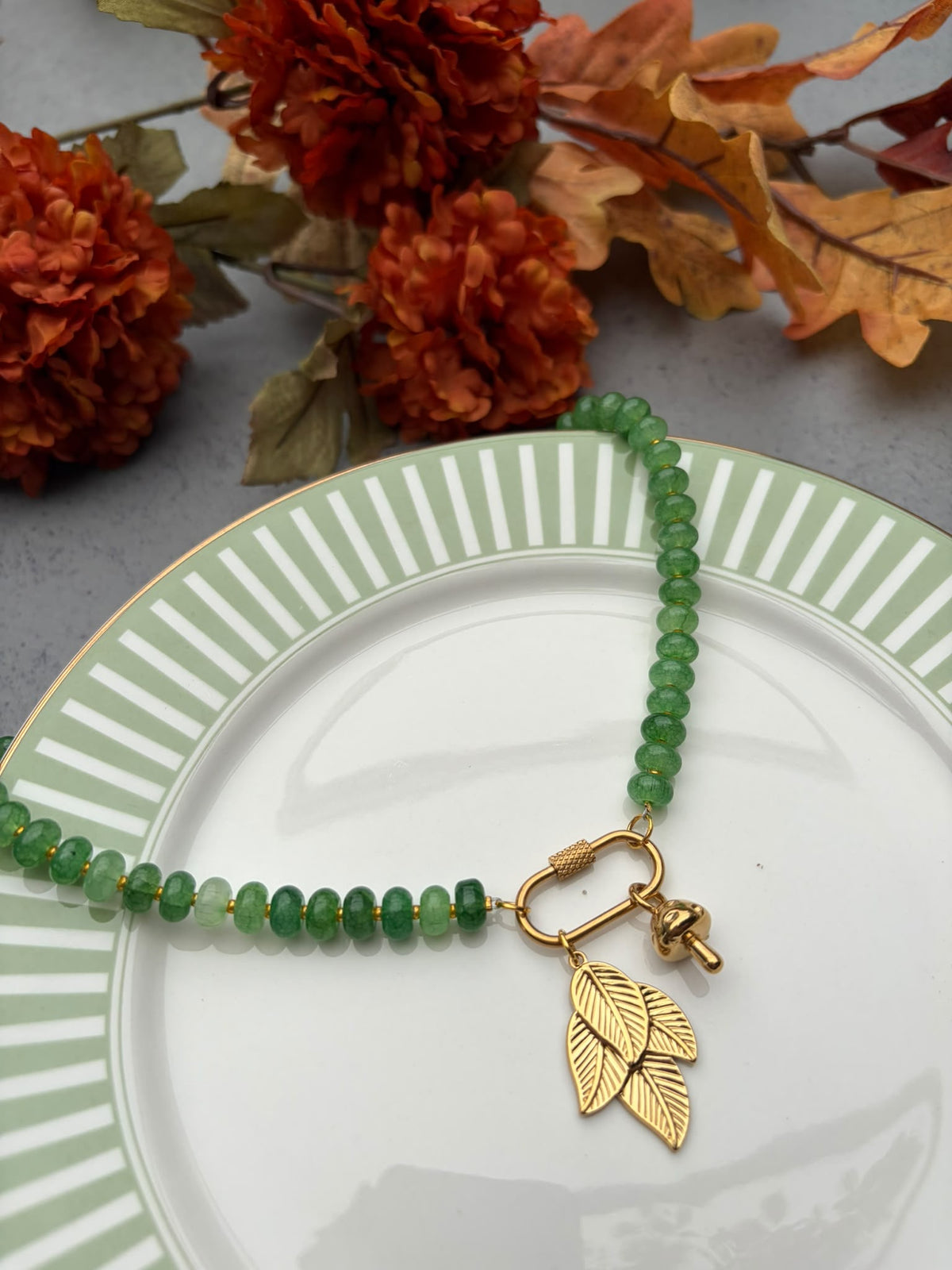 COZY KETTING FOREST GREEN GOUD