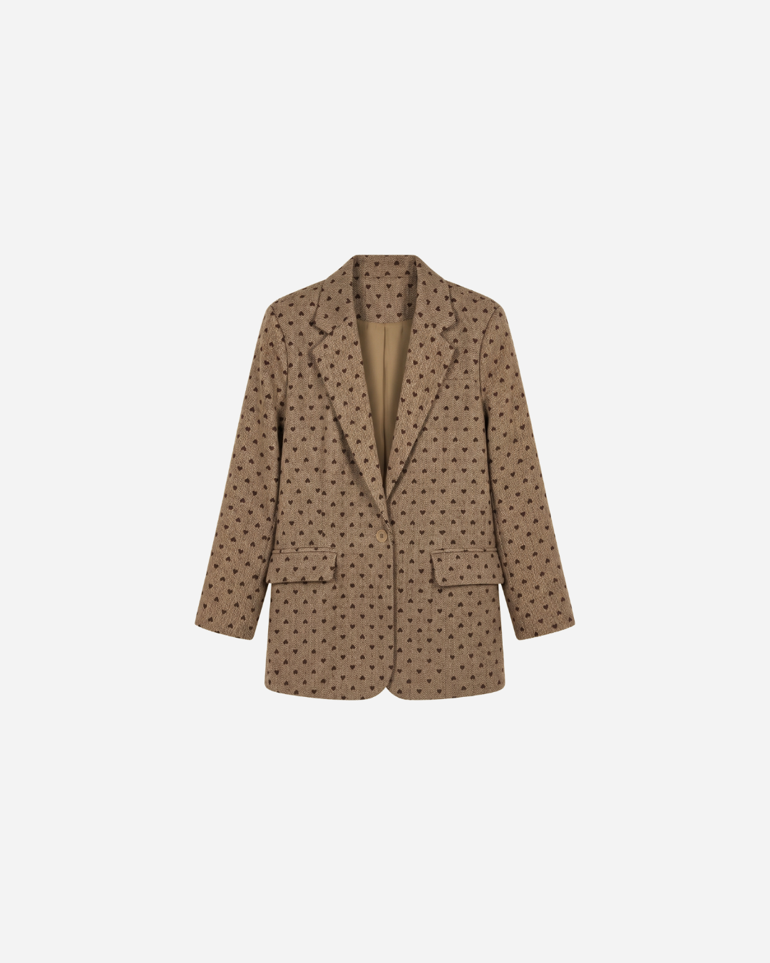 HARTJES VISGRAAT BLAZER TAUPE