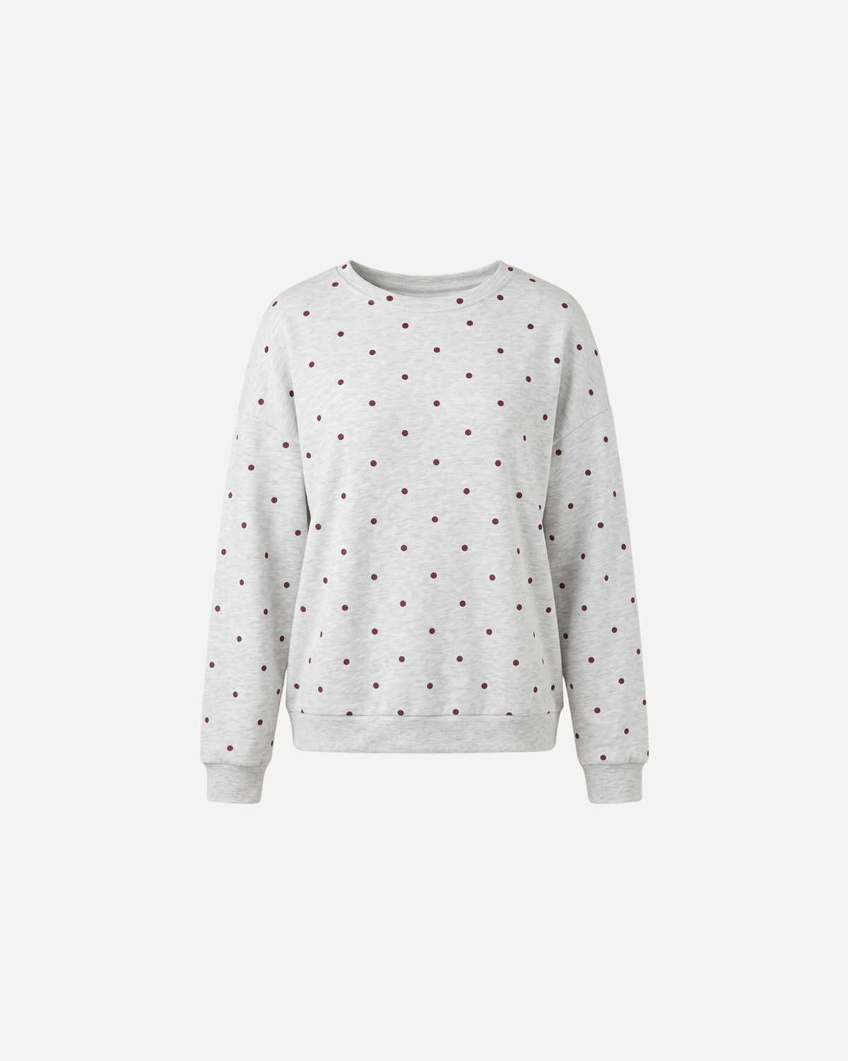 BISOUS DOTS SWEATER GRIJS