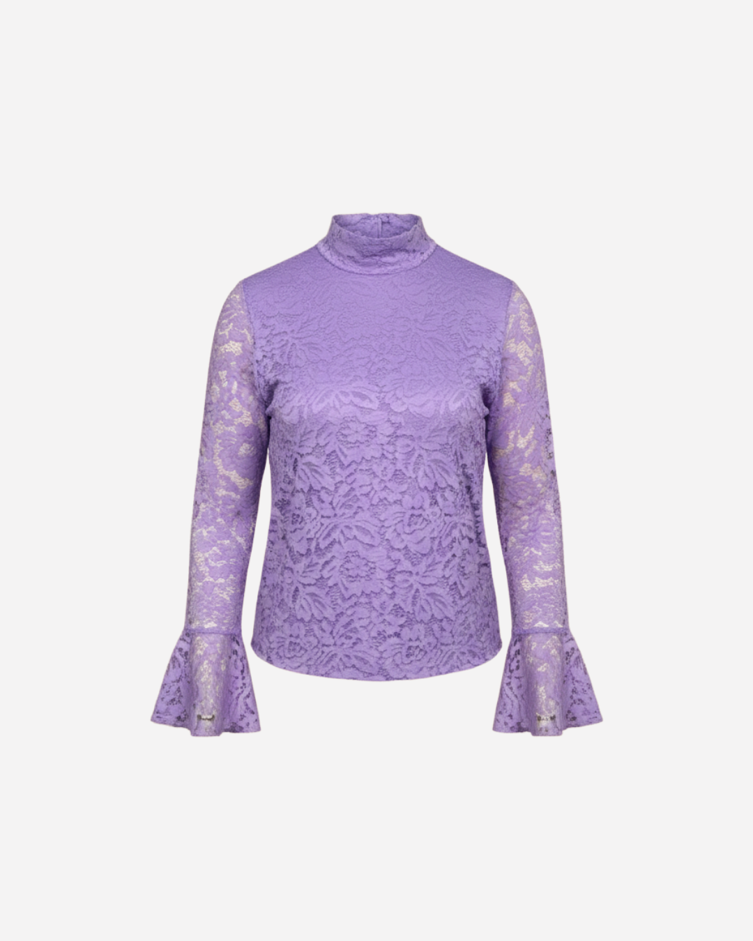 LACE TOP MET FLARED MOUW - 1943