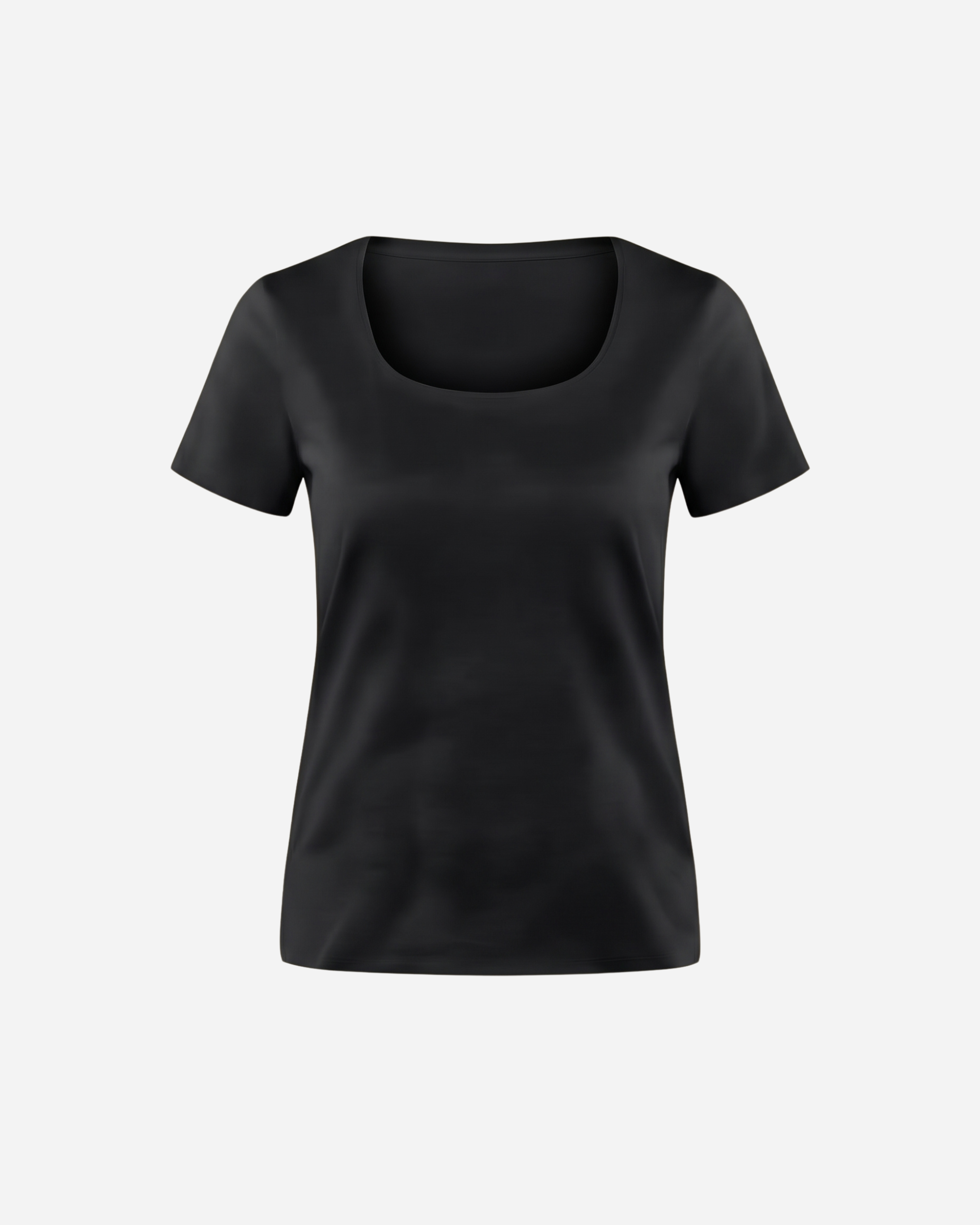 BASIC LINNIES TOP ZWART