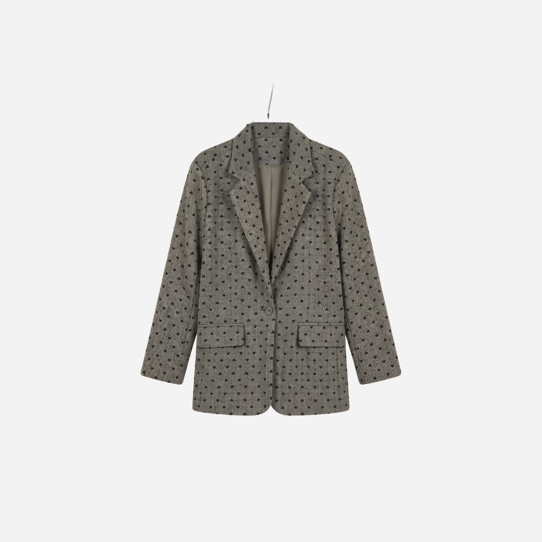 HARTJES VISGRAAT BLAZER ZWART