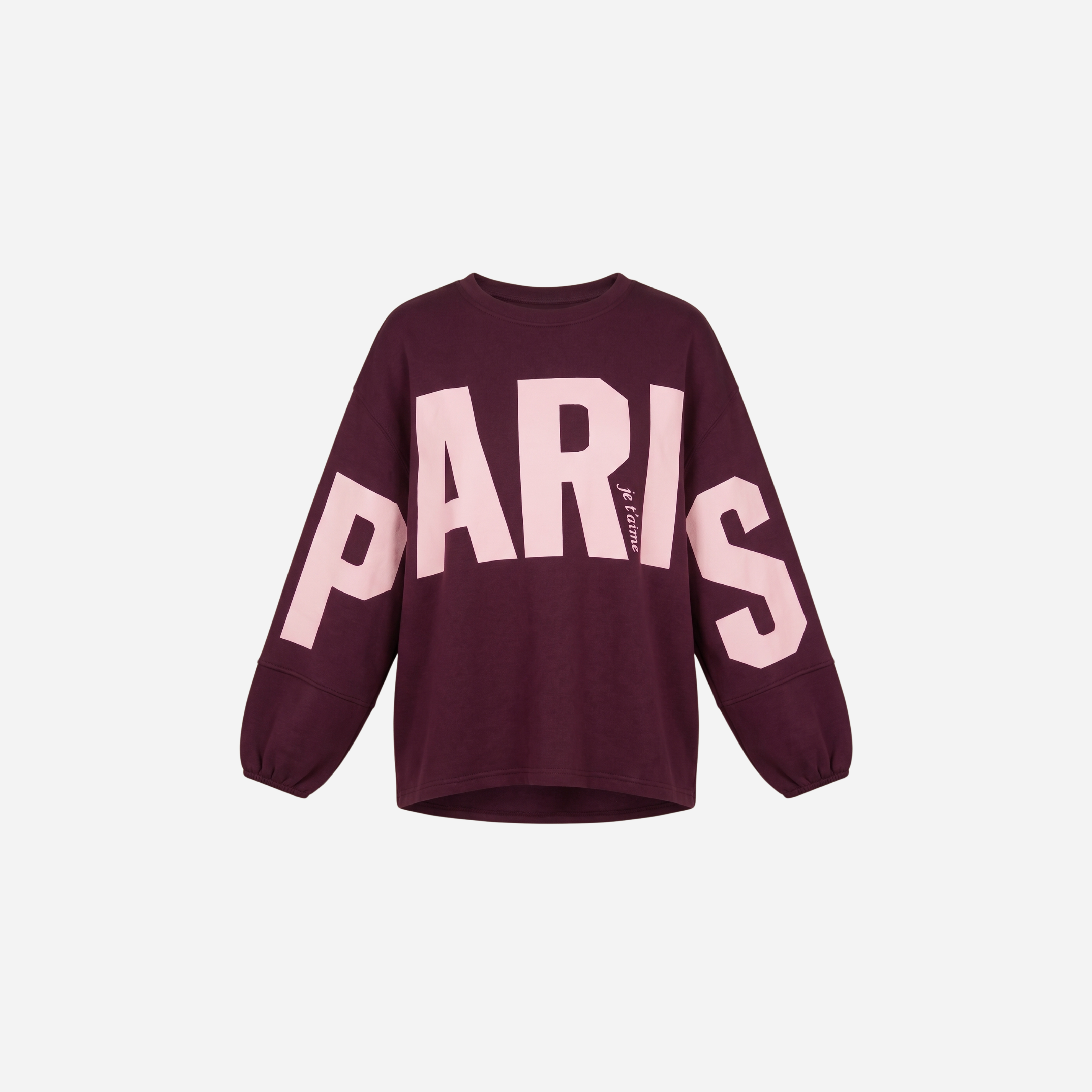 PARIS SWEATER AUBERGINE