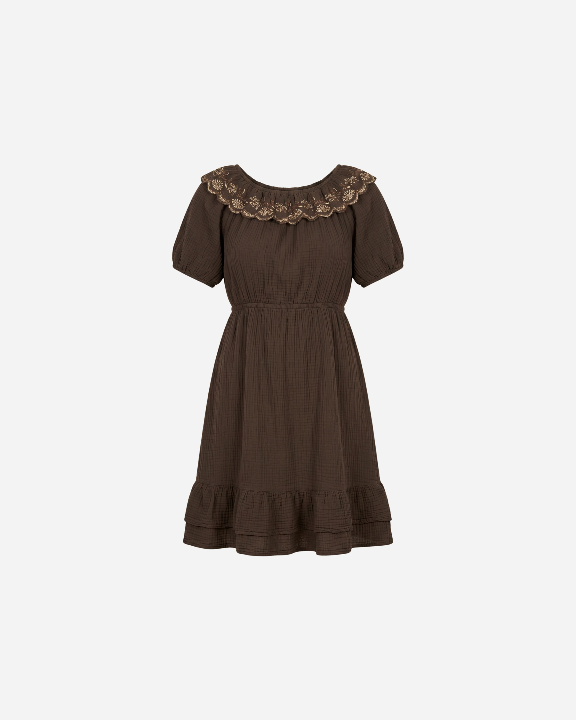 MOUSSELINE BRODERIE JURK - 2095
