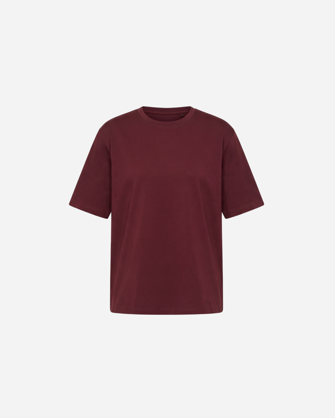 BASIC T-SHIRT LINNIES THE LABEL BURGUNDY