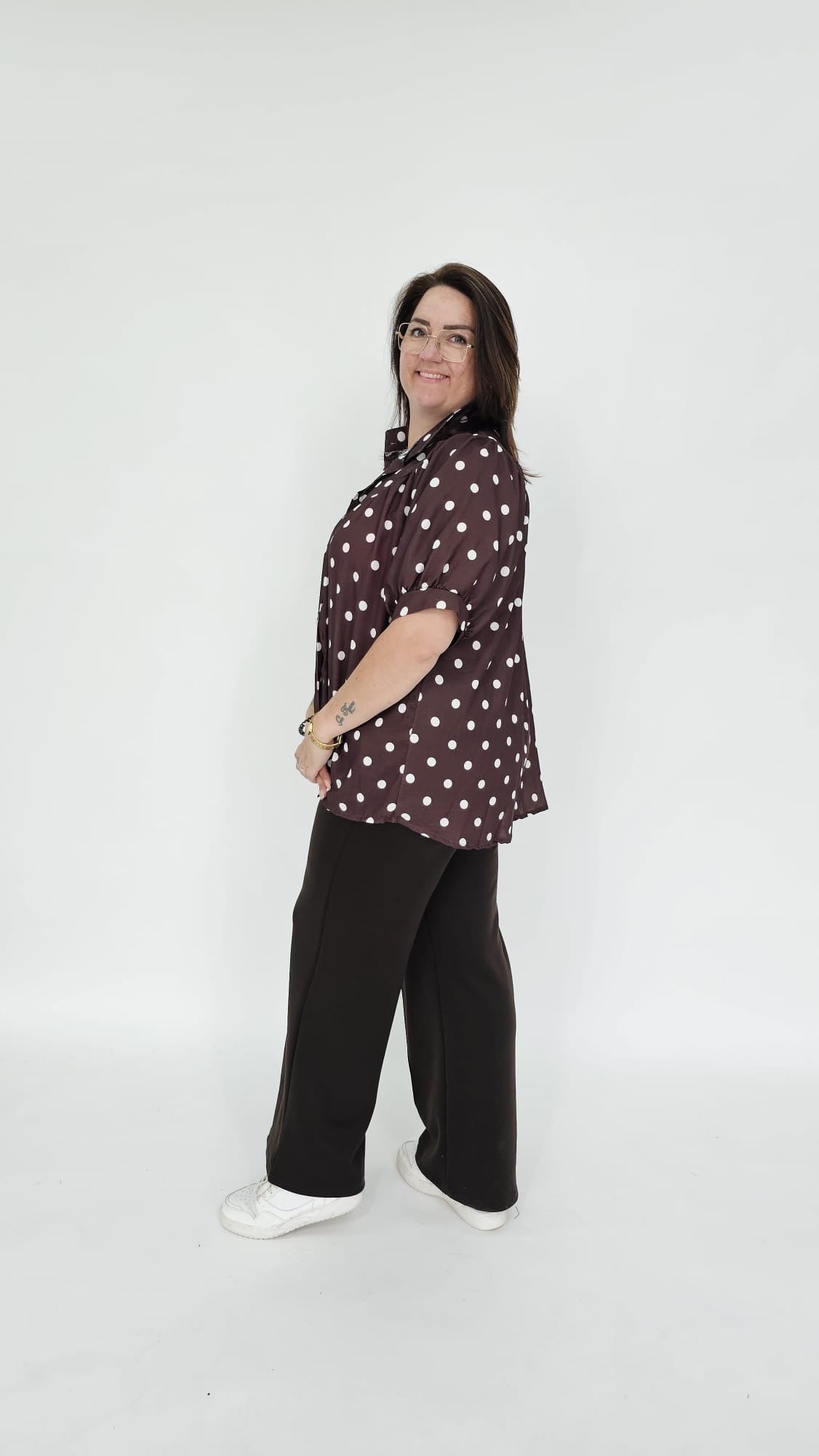 DOTS LISA BLOUSE - 2074