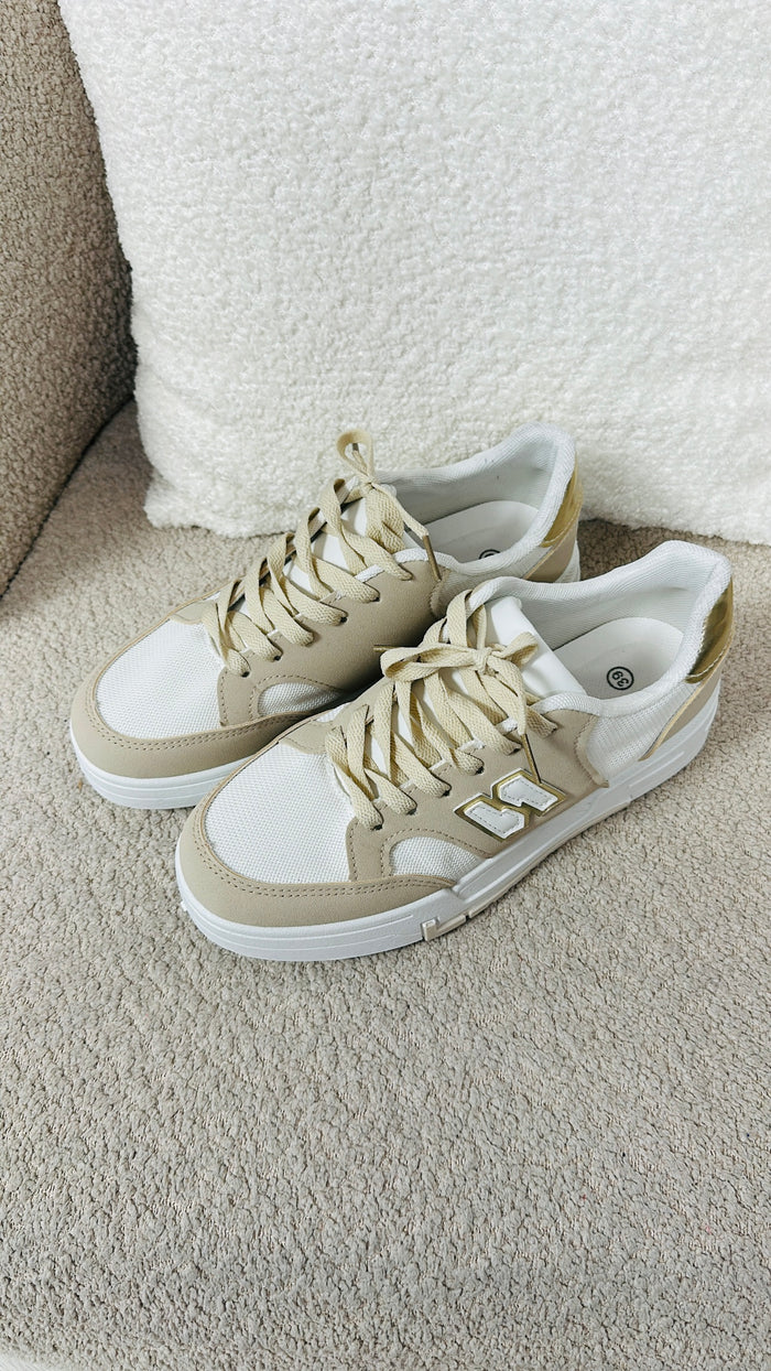 NEW SNEAKERS - BEIGE