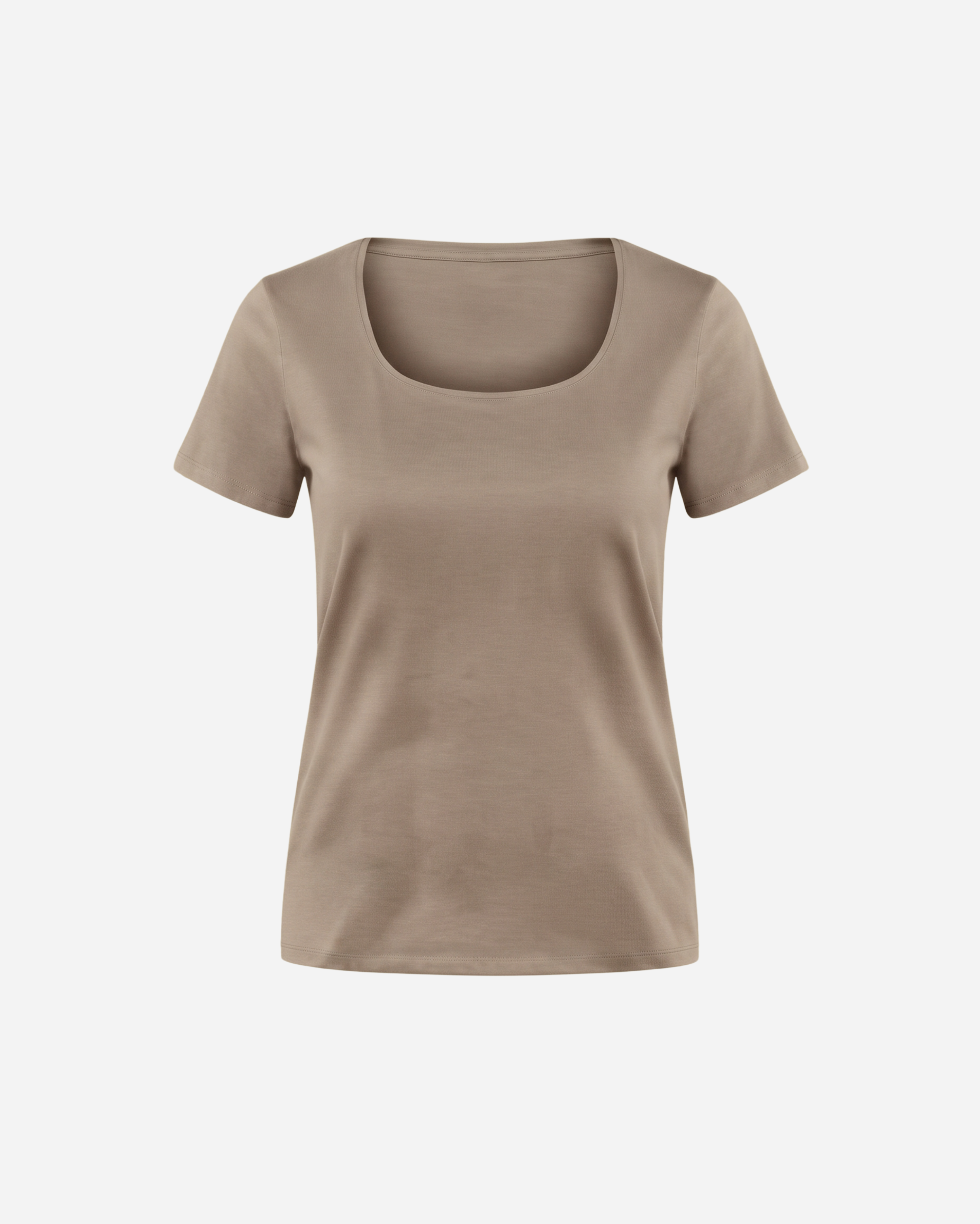 BASIC LINNIES TOP TAUPE