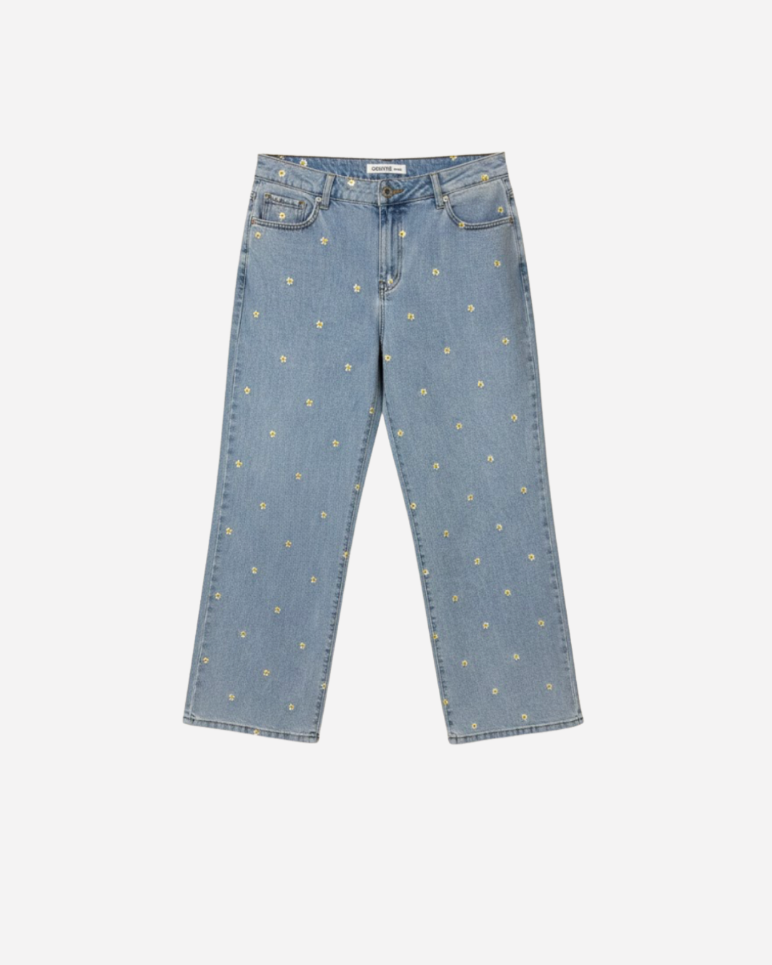 MOM WIDE LEG JEANS MERK GOODIES DJ2456 (40 bis 48) - GRAU