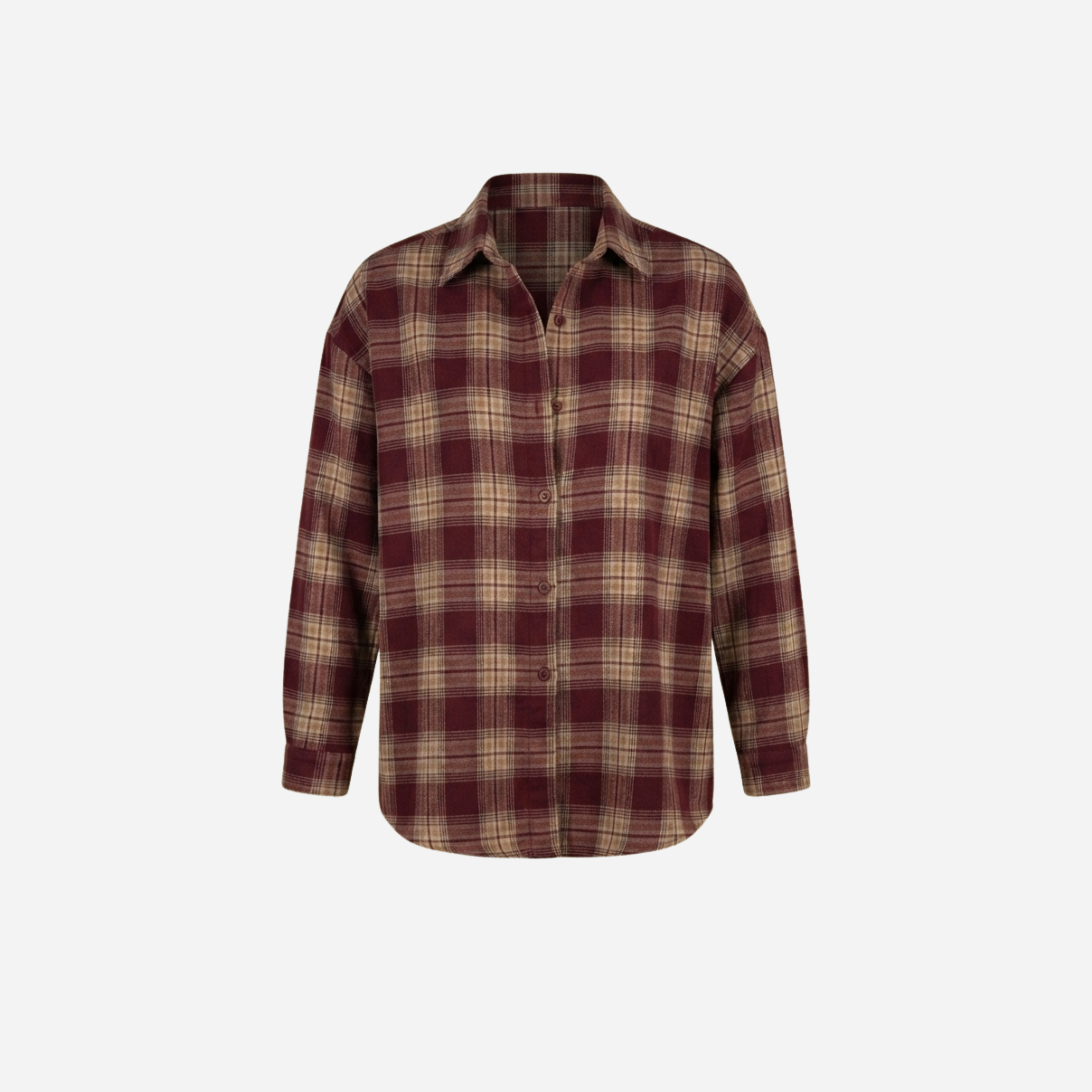 GERUITE BLOUSE BURGUNDY