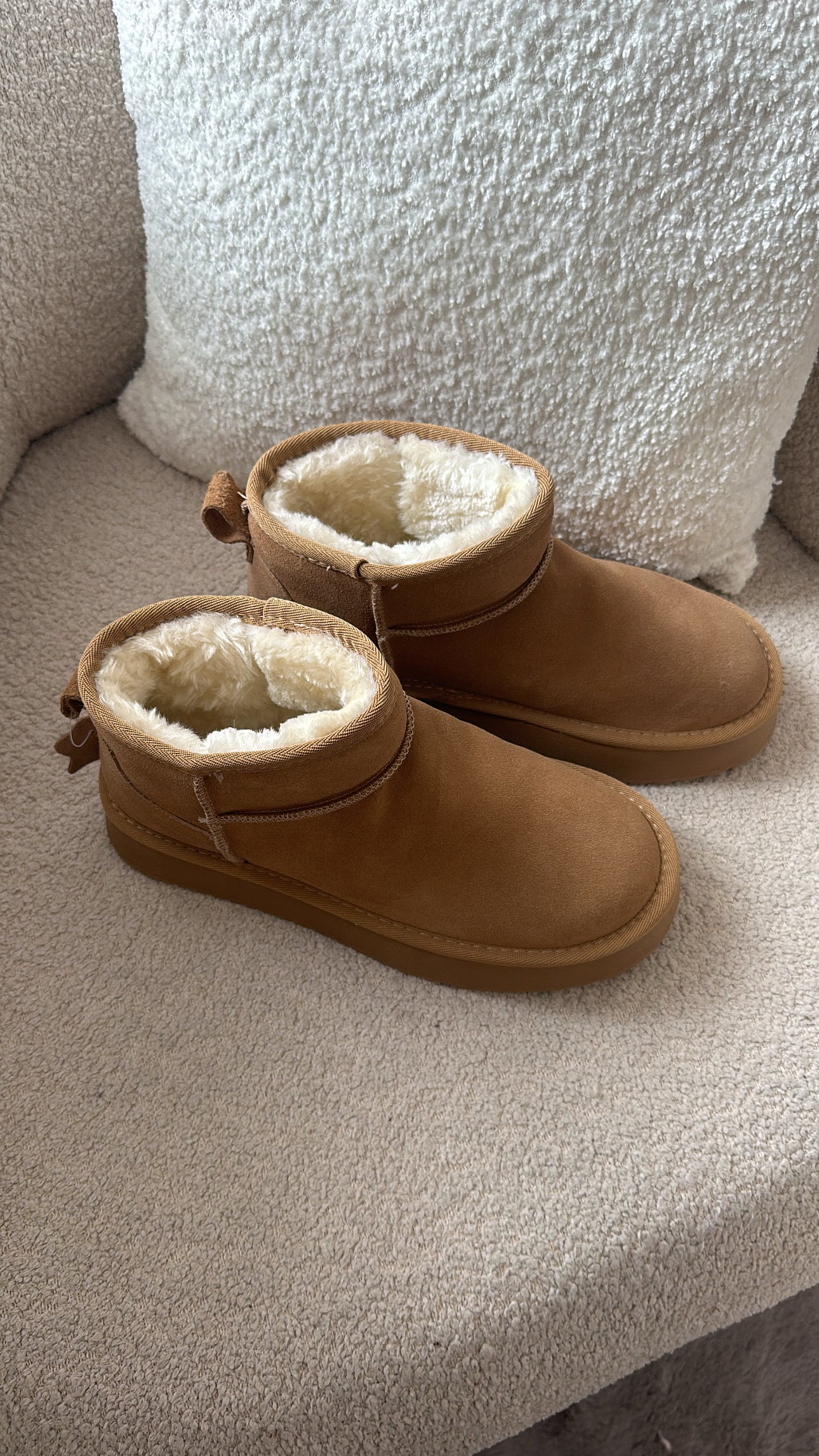 UGGIE BOOTS REAL LEATHER LS780 / CAMEL