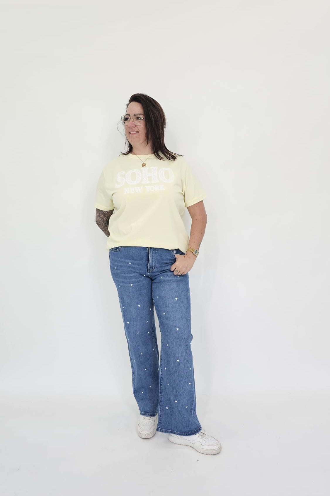 SOHO T-SHIRT GEEL