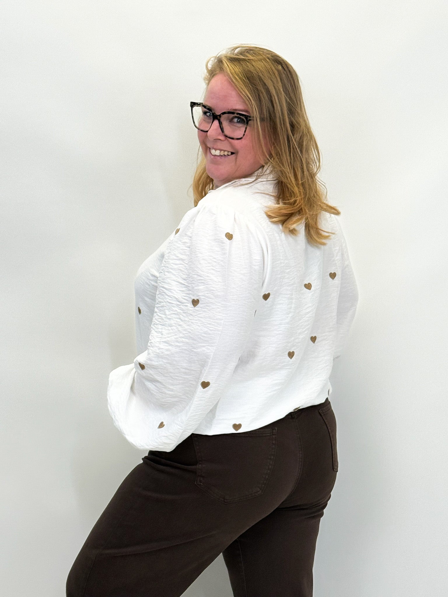 HARTJES VISCOSE BLOUSE  - 1864