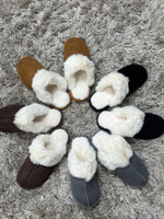 GROTE MAAT PANTOFFEL ARIA (MT 40 T/M 45) - 4 KLEUREN