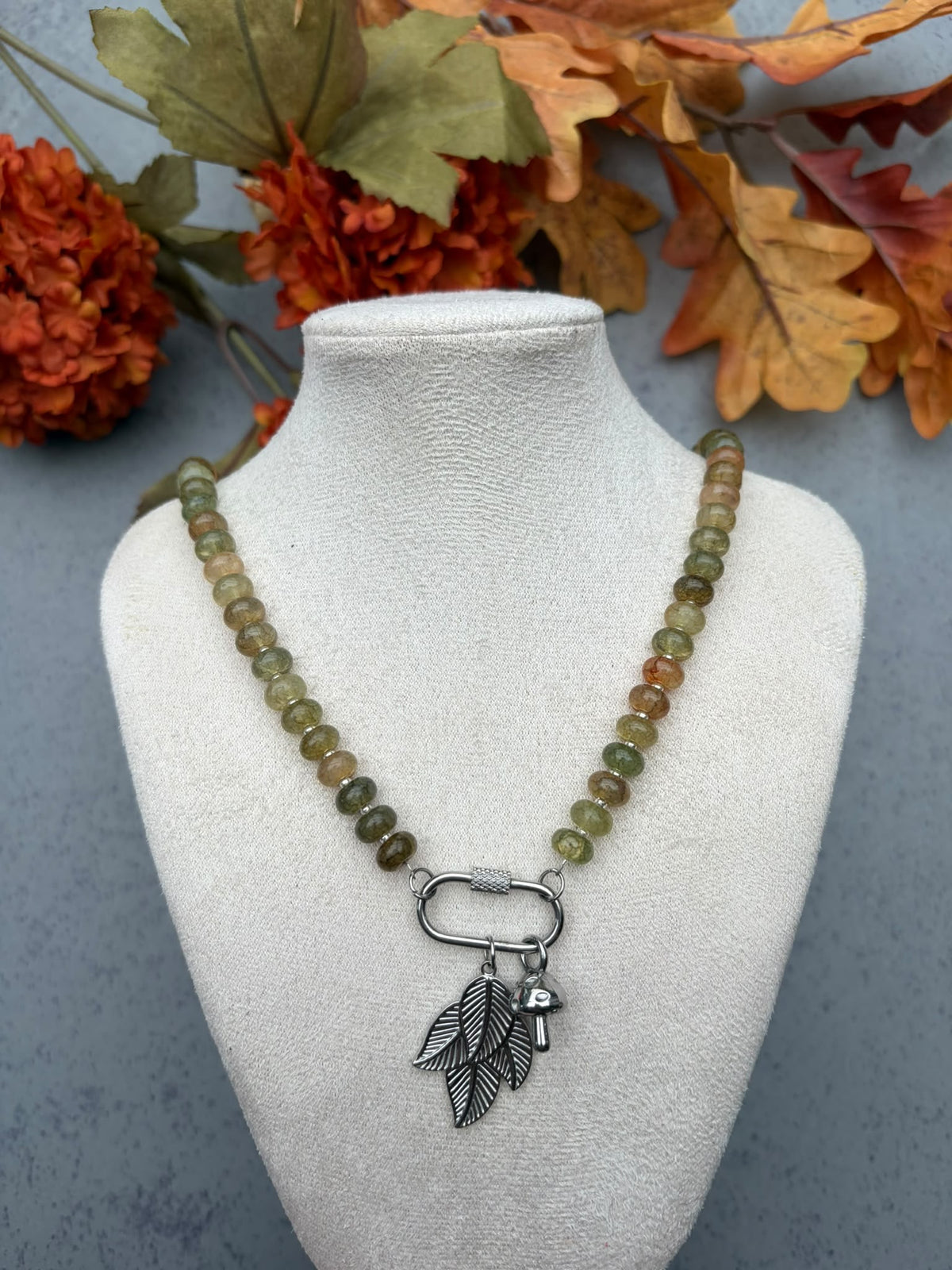 COZY KETTING ARMY ZILVER